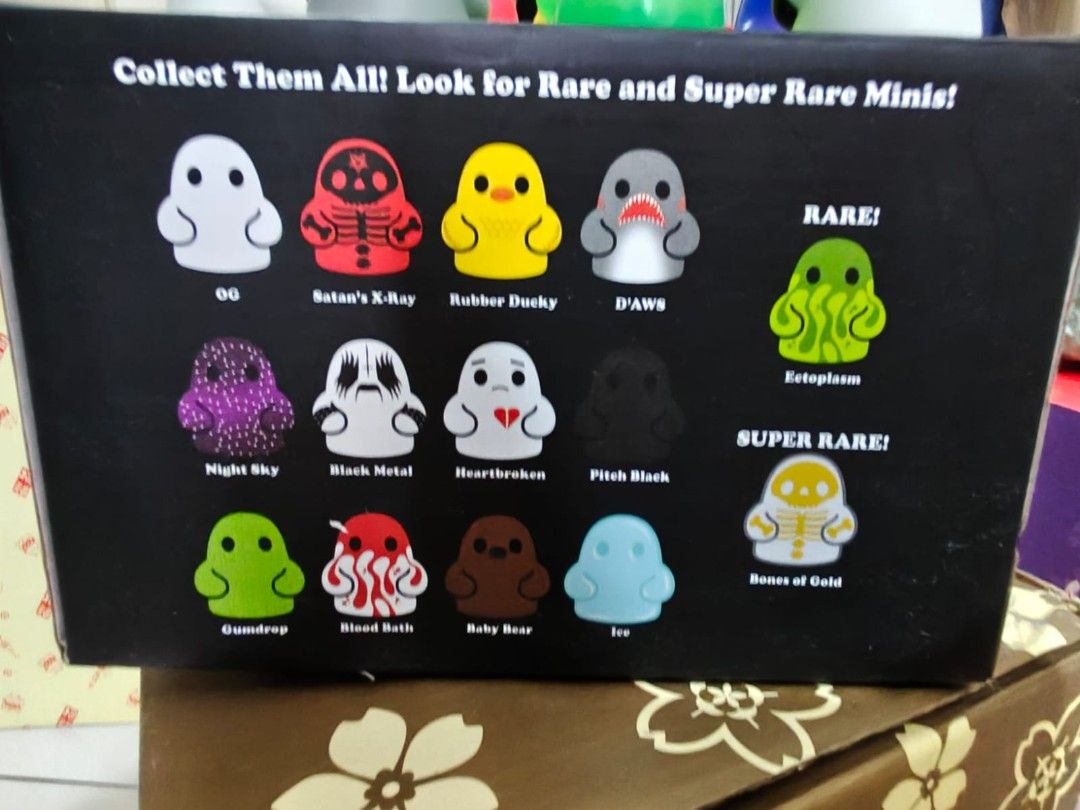 Tiny Ghost collection (Category: Designer & Blind Box Toys) located in Singapore. Submitted by d.l.82 (Listing ID 1417161720, Image 2). Description: Tiny Ghost collection for only $50 collection at either of the location listed depending where I am at..