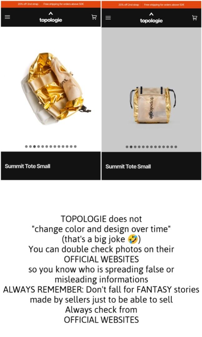 TOPOLOGIE (Category: Luxury Bags & Wallets) located in Marikina City. Submitted by Eleganza_extravaganza (Listing ID 1411927467, Image 3). Description: This post is for confirming orders or reservations only!!! This post is for confirming orders or reservations only!!! This post is for confirming orders or reservations only!!! .