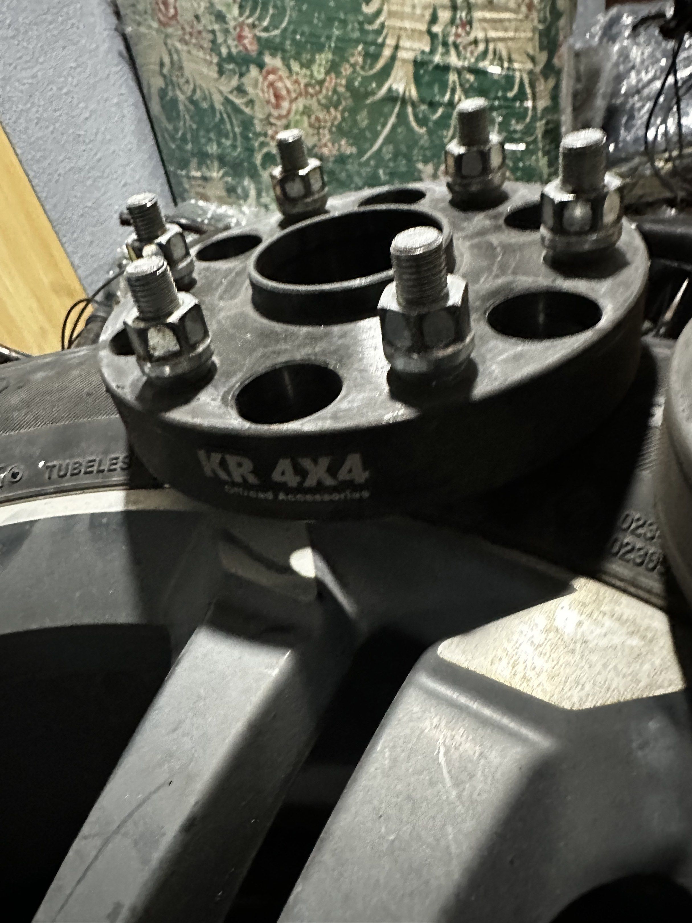 Wheel spacer 6 holes (30mm) (Category: Mags and Tires) located in San Fernando. Submitted by leyhilario81713 (Listing ID 1417118848, Image 3). Description: KR 4x4 Accessories 30mm 6 holes Marumi lng pero pwede linisin Used in Mitsubishi Strada 2020.