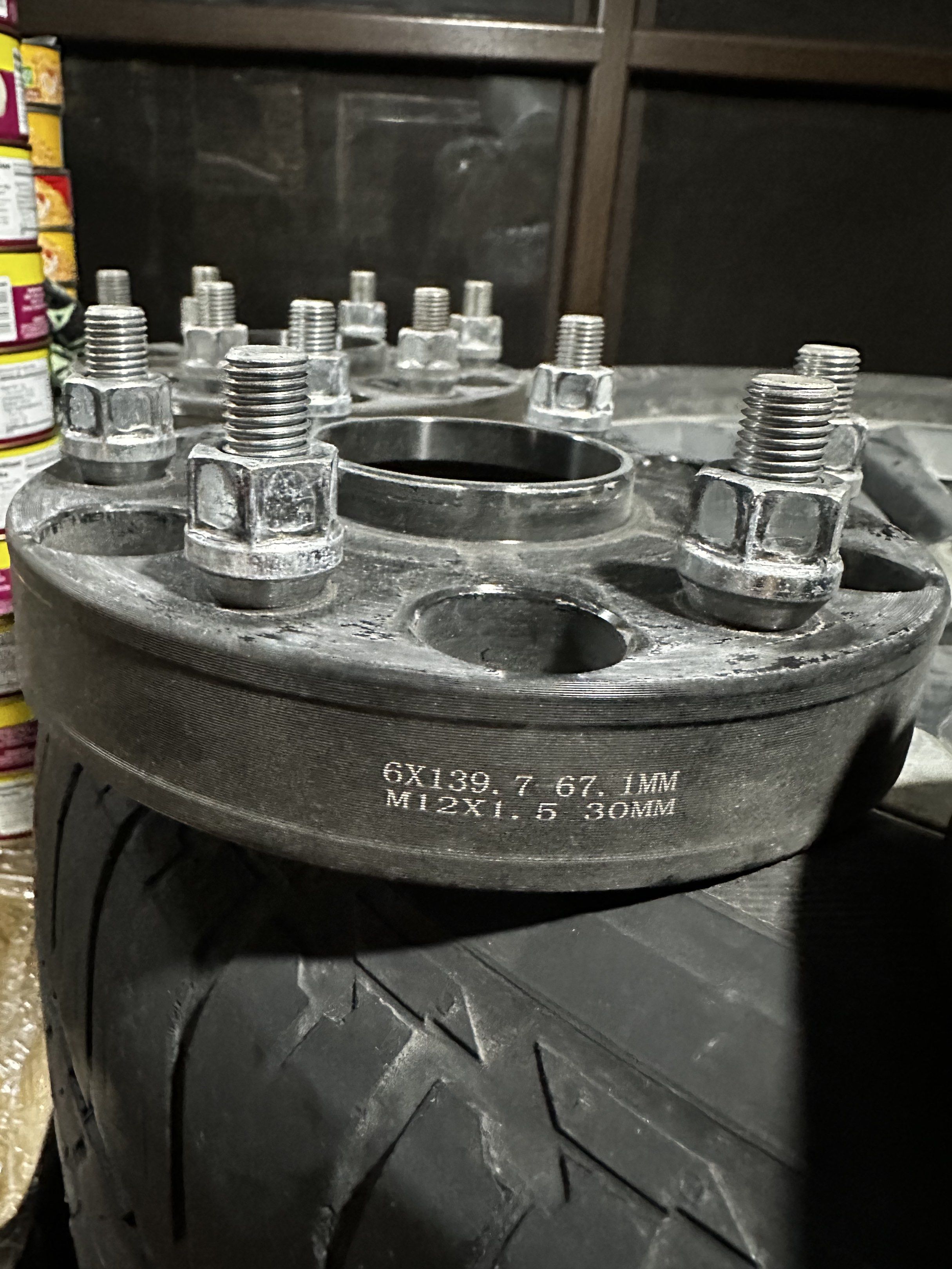 Wheel spacer 6 holes (30mm) (Category: Mags and Tires) located in San Fernando. Submitted by leyhilario81713 (Listing ID 1417118848, Image 2). Description: KR 4x4 Accessories 30mm 6 holes Marumi lng pero pwede linisin Used in Mitsubishi Strada 2020.