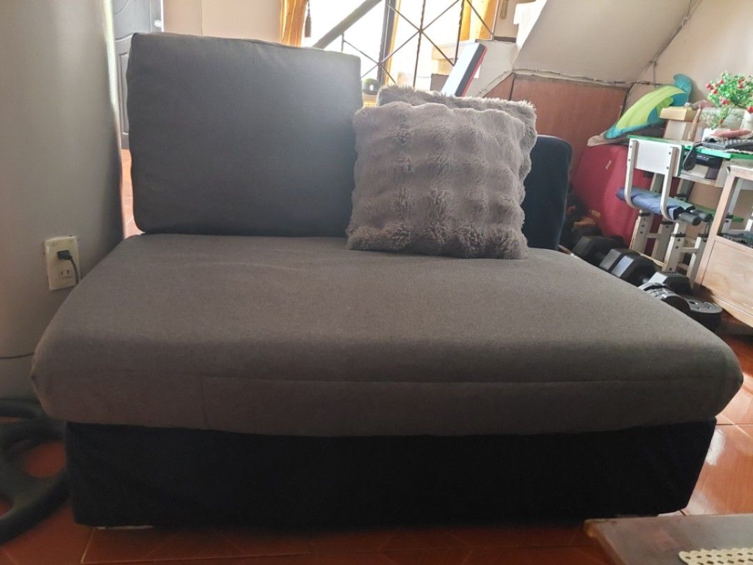 White and Brown Sofa from Condo (Category: Sofas) located in Paranaque City. Submitted by erick_e (Listing ID 1417105726, Image 1). Description: Pic 1-6 1pc 2Seater White inside Sofa -with brand new tailored Covers included -prev owned at Condominium -5yrs Used with pillows -magaan Pic 4,7,8 1pc L shaped Brown Sofa -2 seater Each from condominium Azure -with flaws but manageable -5yrs used with pillows -purchased at Sm Mall Hypermarket -Both Rfs 