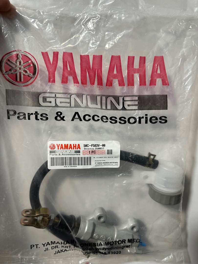 Yamaha Rear Brake Master Set, Motorcycles, Motorcycle Accessories on ...
