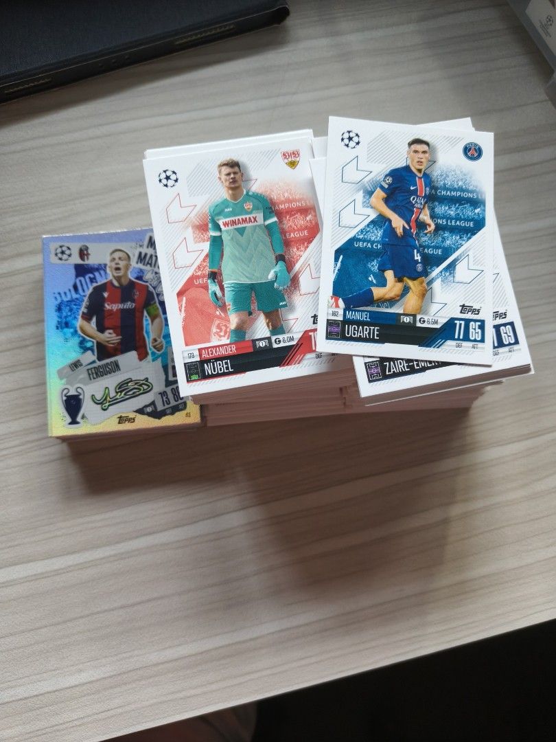 (All for $12) Match Attax 24/25 bases & foils lot (300++cards), Hobbies ...