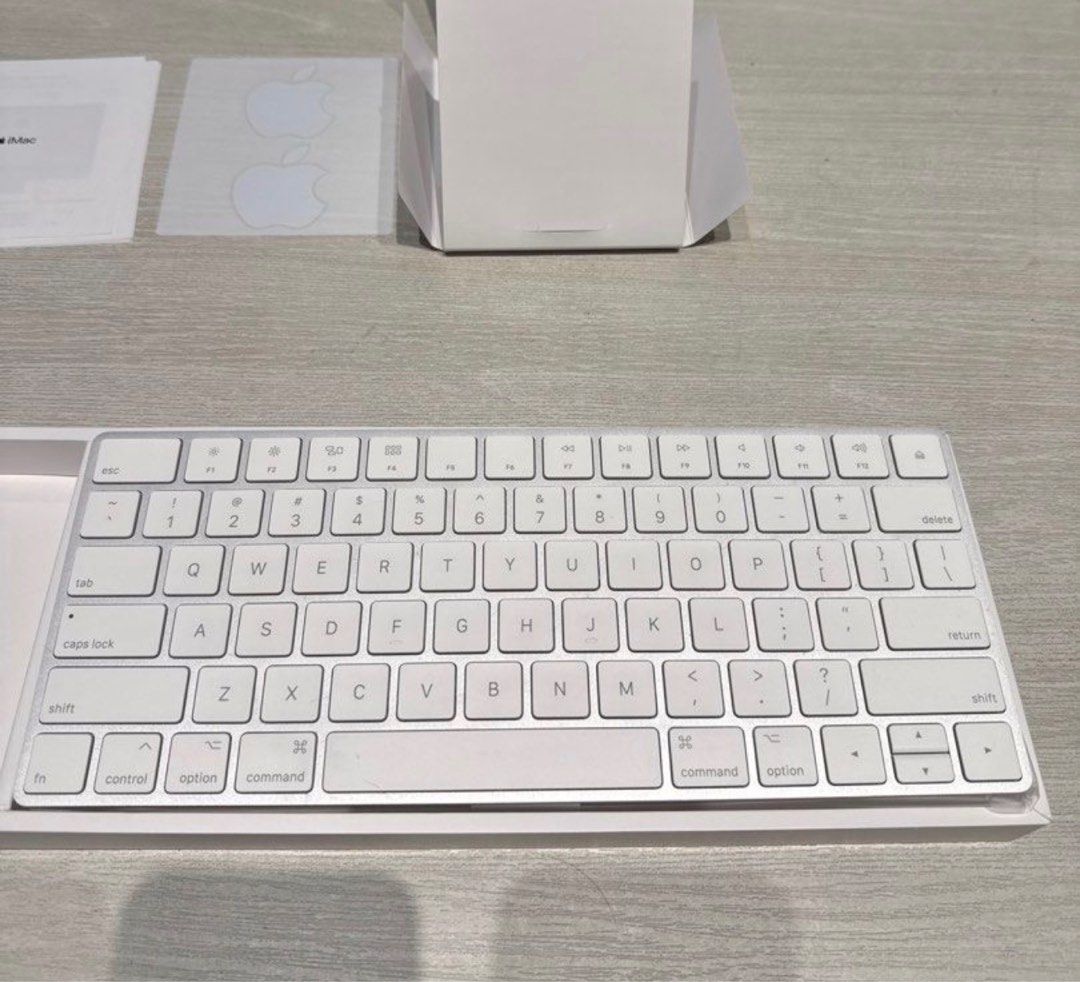 Apple Magic Keyboard - Silver lightning #bluetooth, Computers & Tech ...