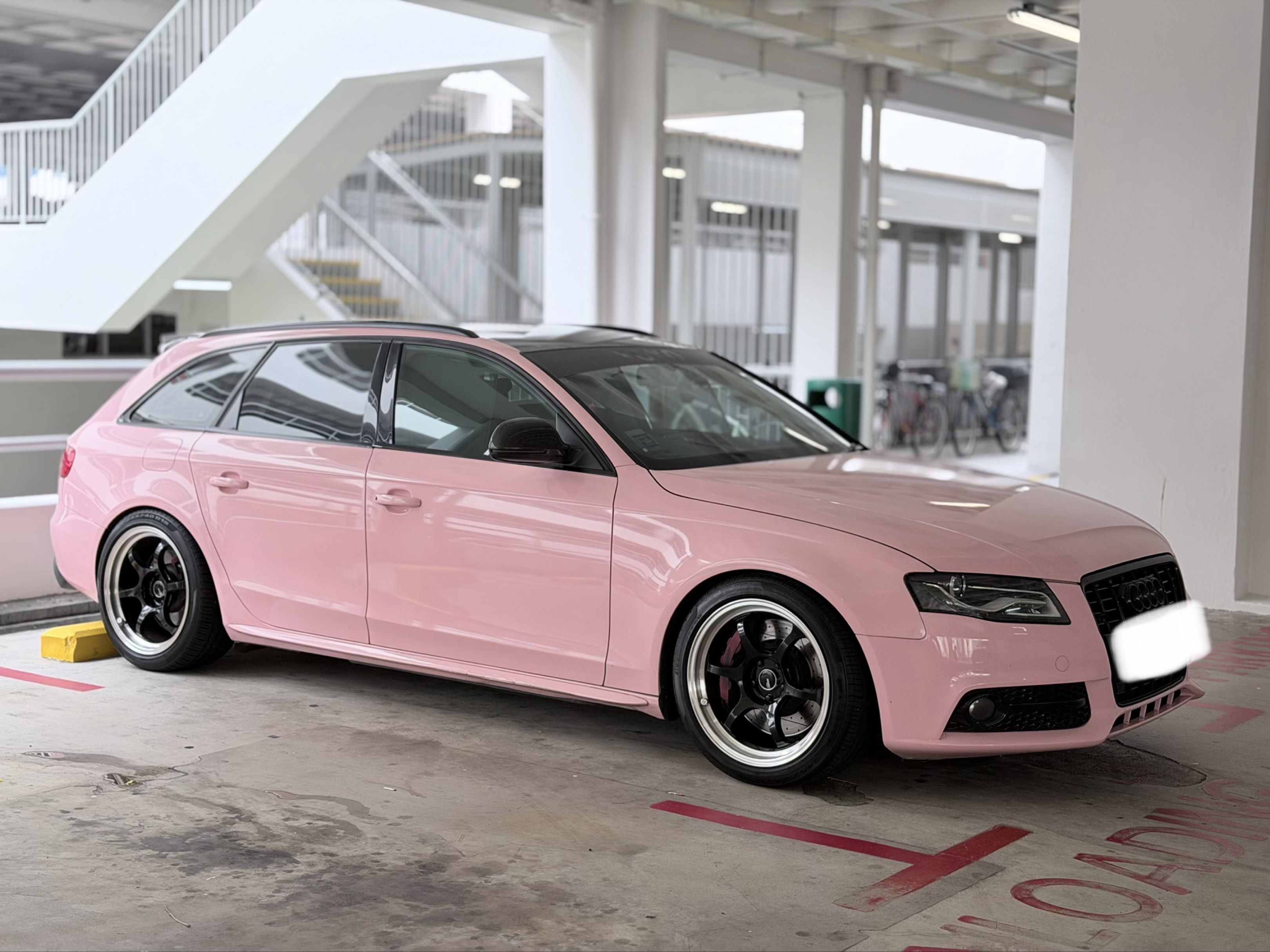 Audi A4 Avant 2.0 Audi Avant Auto (Category: Used Cars) located in Singapore. Submitted by rekted (Listing ID 1417223974, Image 2). Description: Car cames with: Supersprint exhaust with cert Customised air intake and pipings GFB DV+ K Sport Coilover CF rear diffuser CF side mirror CF steering Android player Lufi Gauge k04 hyrid turbo <1 year New rims and tyre <2 months Car wrapped <1 year Brembo 6pot Full receipt under my ownership. Wear and tear
