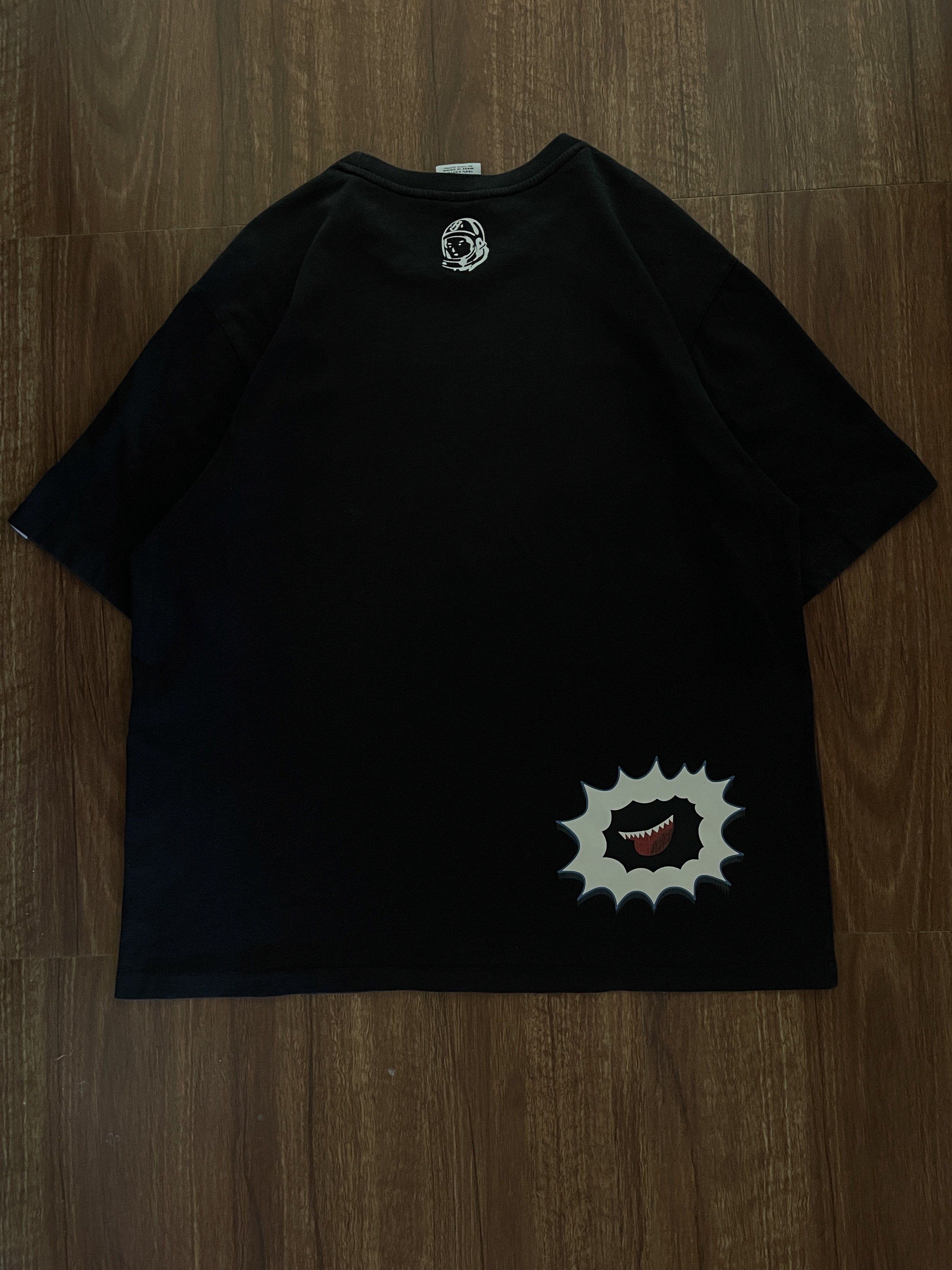 Billionaire Boys Club BBC (Category: Tshirts & Polo Shirts ) located in Tarlac. Submitted by phyllfoshooo (Listing ID 1417227506, Image 2). Description: Lenght 27.5 Width 22.5 Issue: need wash, hairlines and minimal scratch.