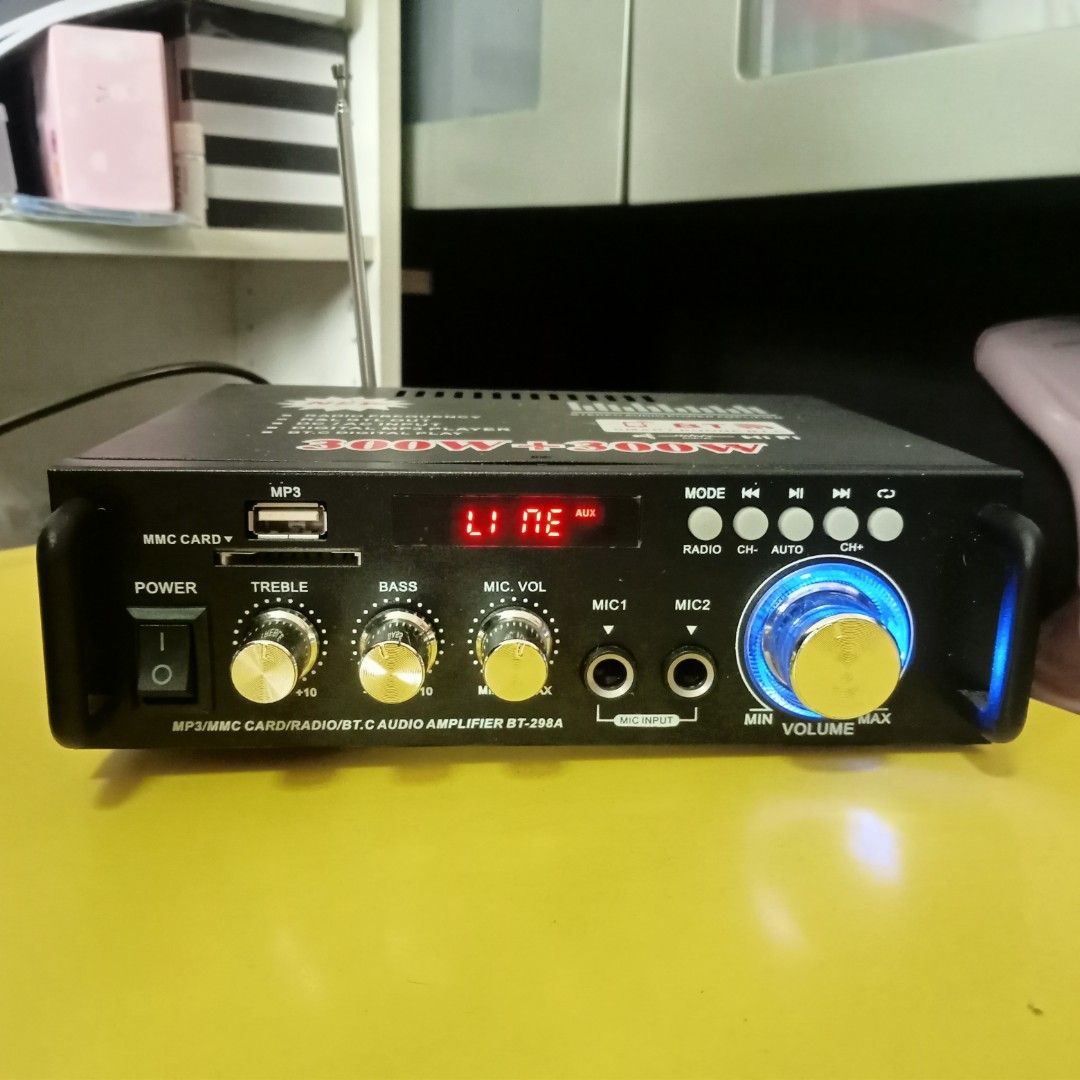 BT-298A Stereo Audio Power Amplifier