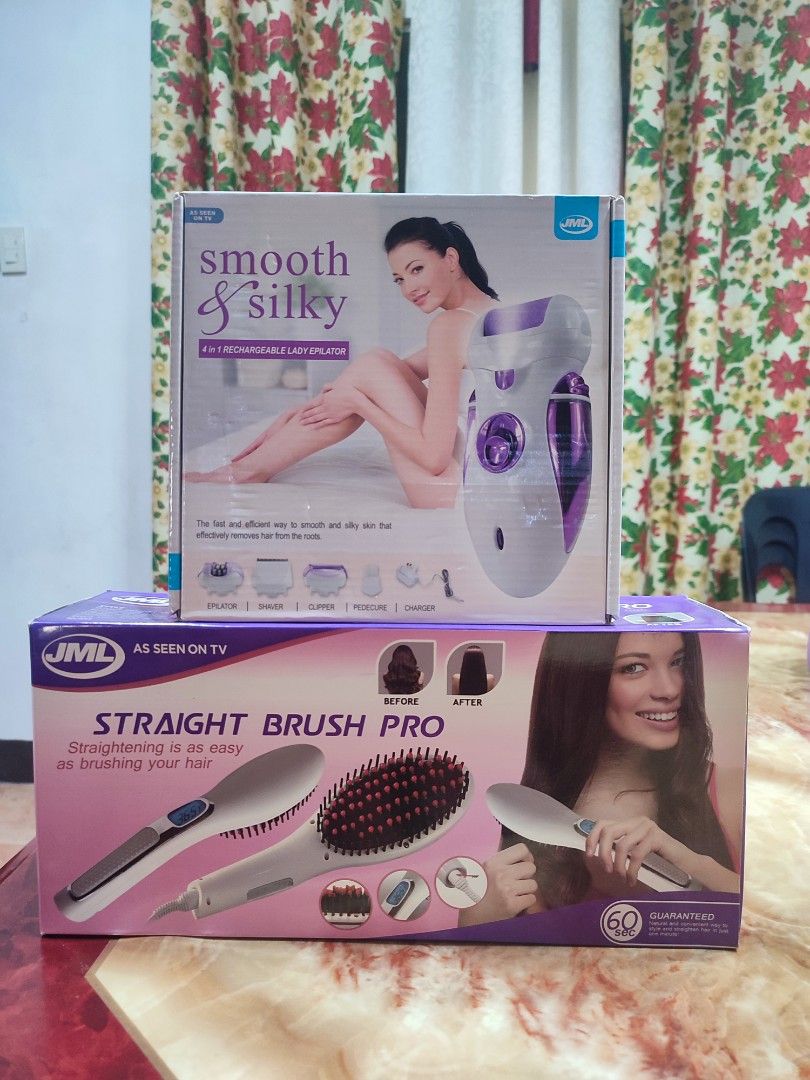 Bundle! Hair straigthener and Epilator (Category: Hair) located in Cavite. Submitted by momandbabypreloved24 (Listing ID 1417298183, Image 1). Description: bundle for 1,500. Epilator palang nasa 1,500 na..