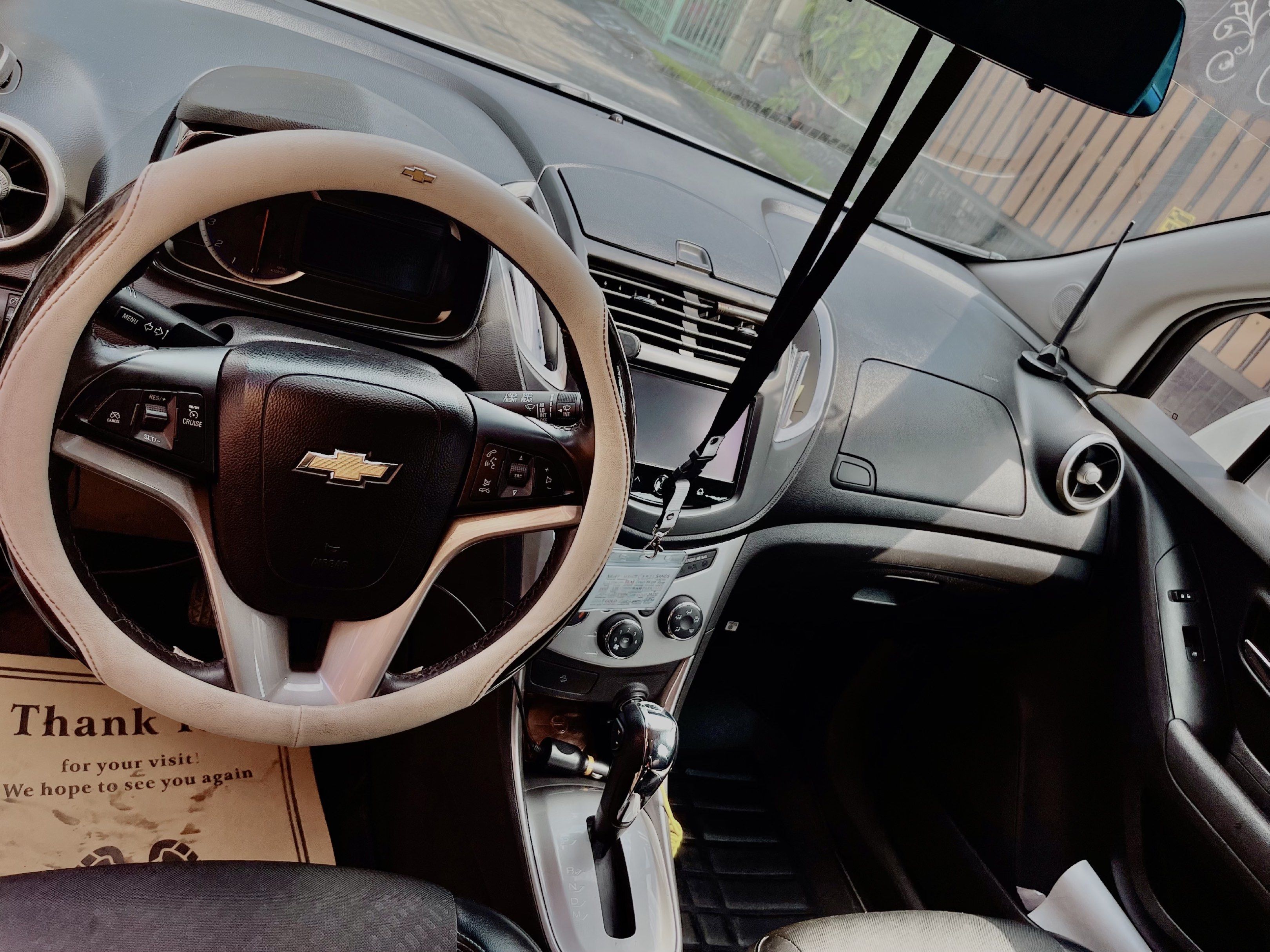 Chevrolet Trax Pearl White 2016 (Category: Other Automotive Parts and Accessories) located in Cavite. Submitted by theluxurybyaalheebotique (Listing ID 1417356157, Image 3). Description: CHEVROLET TRAX LT 1.4 2016 A/T ✨PEARL WHITE 📣TOP OF THE LINE VARIANT📣 •NEW BATTERY •BOSCH HORN INSTALLED •4PCS JBL SPEAKERS INSTALLED •HID HEADLIGHT •YELLOW FOGLIGHT •ORIG 69k MILEAGE •AUTOMATIC TRANSMISSION •1.4 TURBO ENGINE •FUEL EFFICIENT •ORIG SHINY PAINT(P