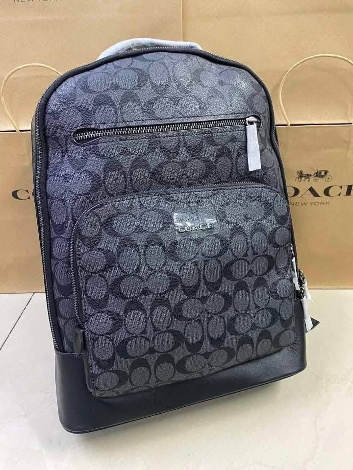 Coach Mens Backpack (browse) ‼️ (Category: Luxury Bags & Wallets) located in Las Pinas. Submitted by yhn_boutique (Listing ID 1417253645, Image 3). Description: Actual pic posted Complete inc Lalamove /J&T Dm .
