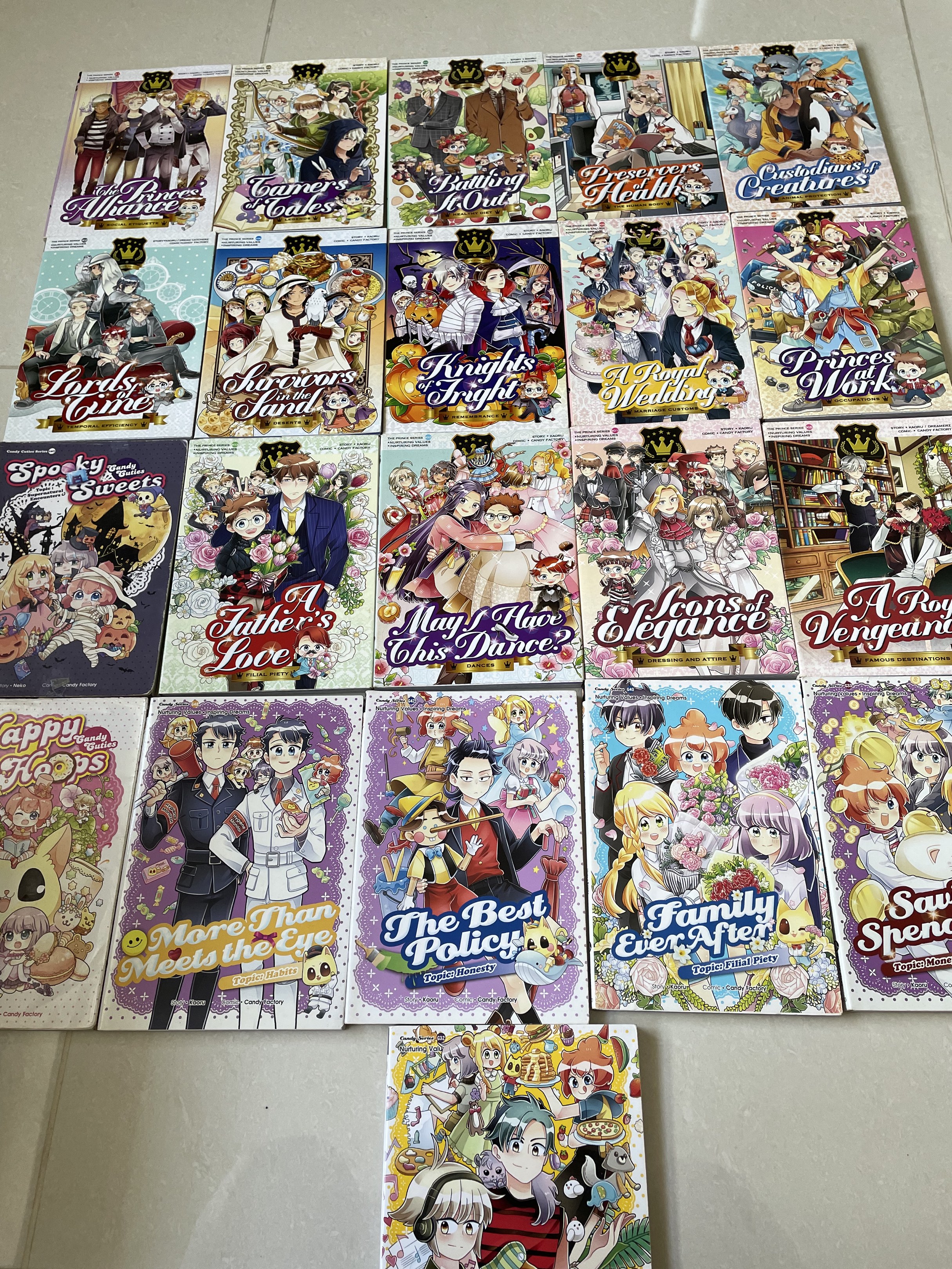 Comic Candy Factory Manga Collection, Hobbies & Toys, Books & Magazines ...