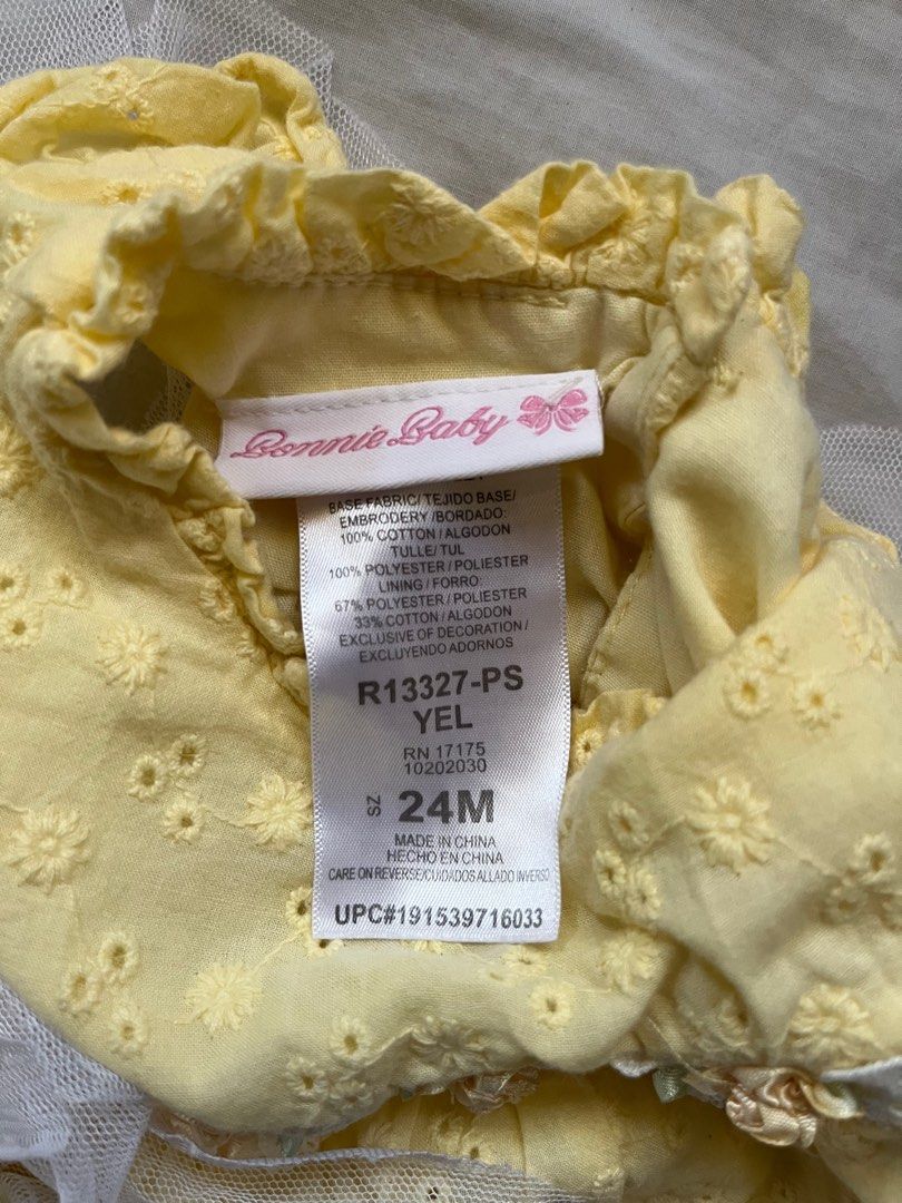 Cute butter yellow dress (Category: Babies & Kids Fashion) located in Tacloban City. Submitted by rjcarrt (Listing ID 1417230339, Image 3). Description: .