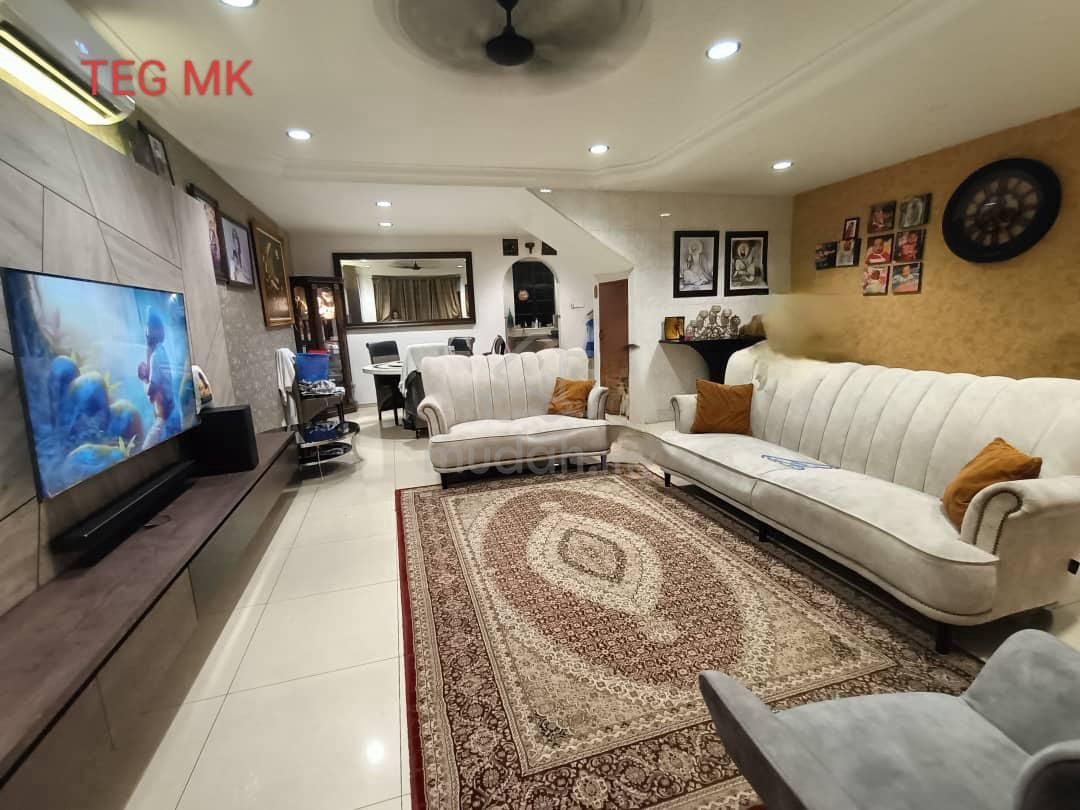 Double Storey House Tepi Sungai Teluk Pulai Klang Good Condition ...