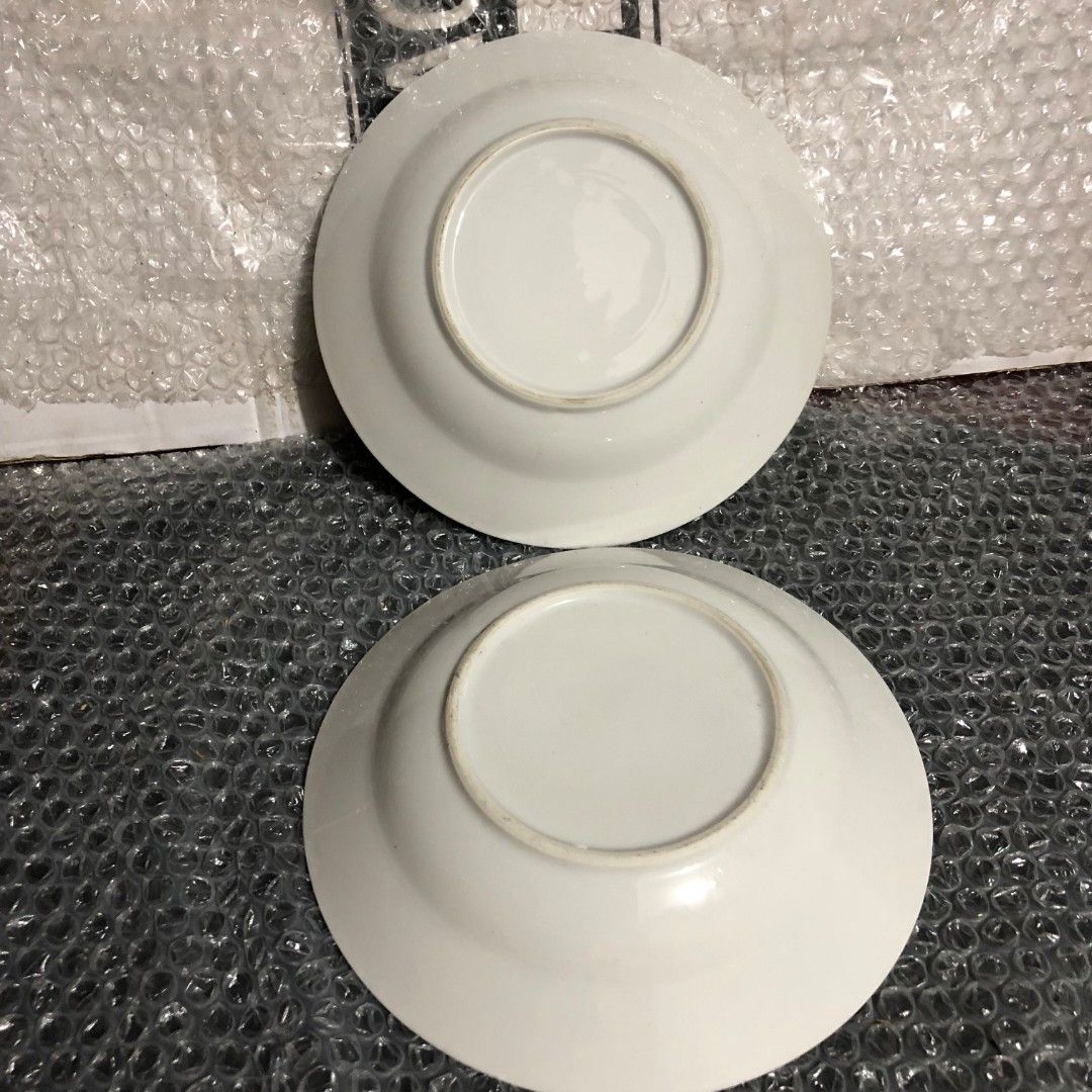 Floral Design pasta Plates 2pcs take all (Category: Dinnerware & Cutlery) located in Caloocan City. Submitted by e_o62059 (Listing ID 1417402647, Image 2). Description: - Set of 2 white pasta plates - Features a charming pink rose floral design - Elegant silver lining - 8-inch diameter - 1.75 inches high brand new unused issue- one is with minimal stain,see photo included;its not rough Textured nor chips.