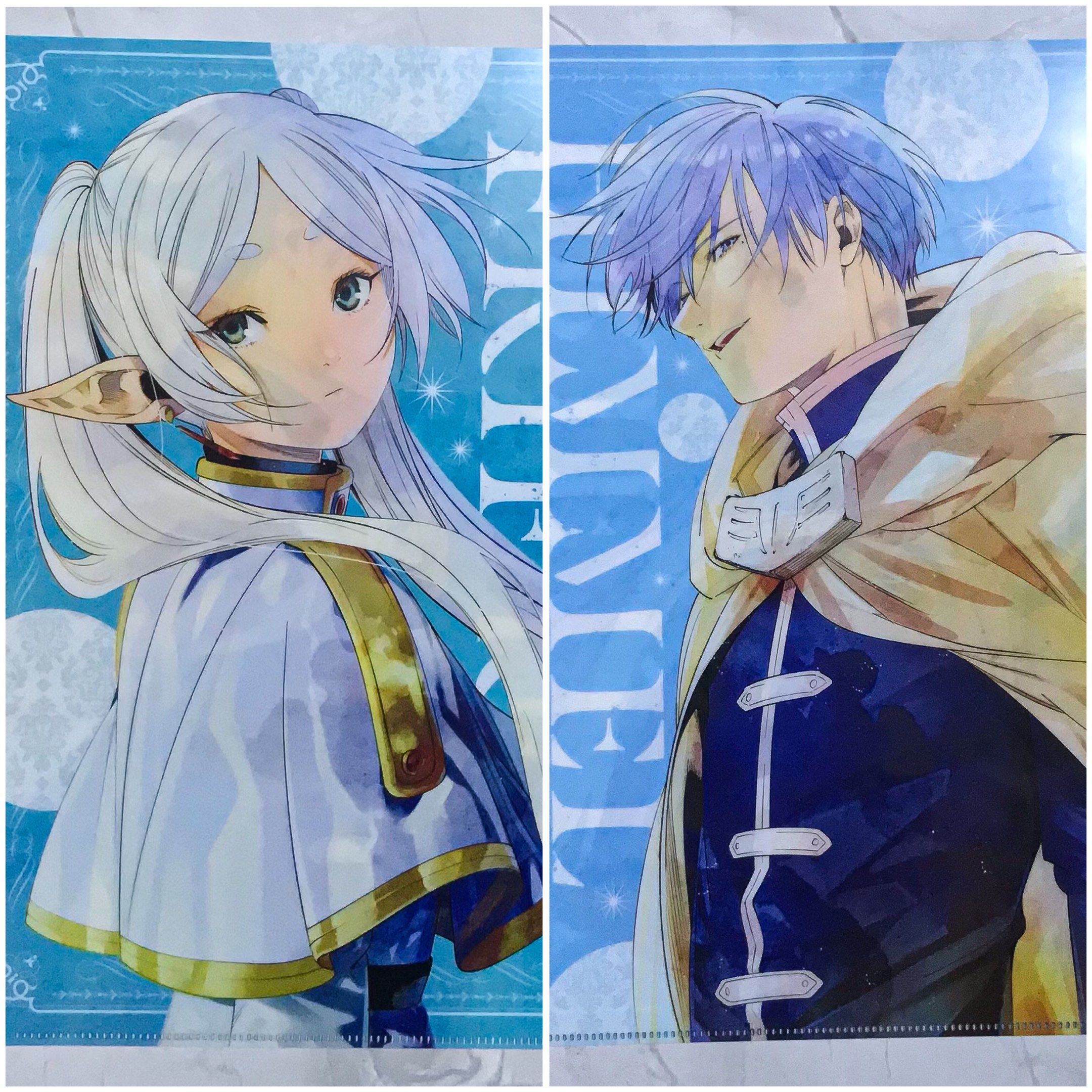 Frieren & Himmel double-sided clear file (Category: Stationery & School Supplies) located in Lapu Lapu. Submitted by vdelulucollects (Listing ID 1417380473, Image 1). Description: ‼️ LAST PRICE ‼️ 🚫 NO HAGGLING 🚫 Sousou no Frieren clear file | official merch Size: 21.5 x 31 cm From Japan / bought on Melonbooks .