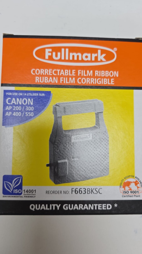 Fullmark Correctable Film Ribbon for Canon, Photography, Photography ...