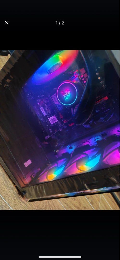 Gaming PC with RGB Fans65605626206851111