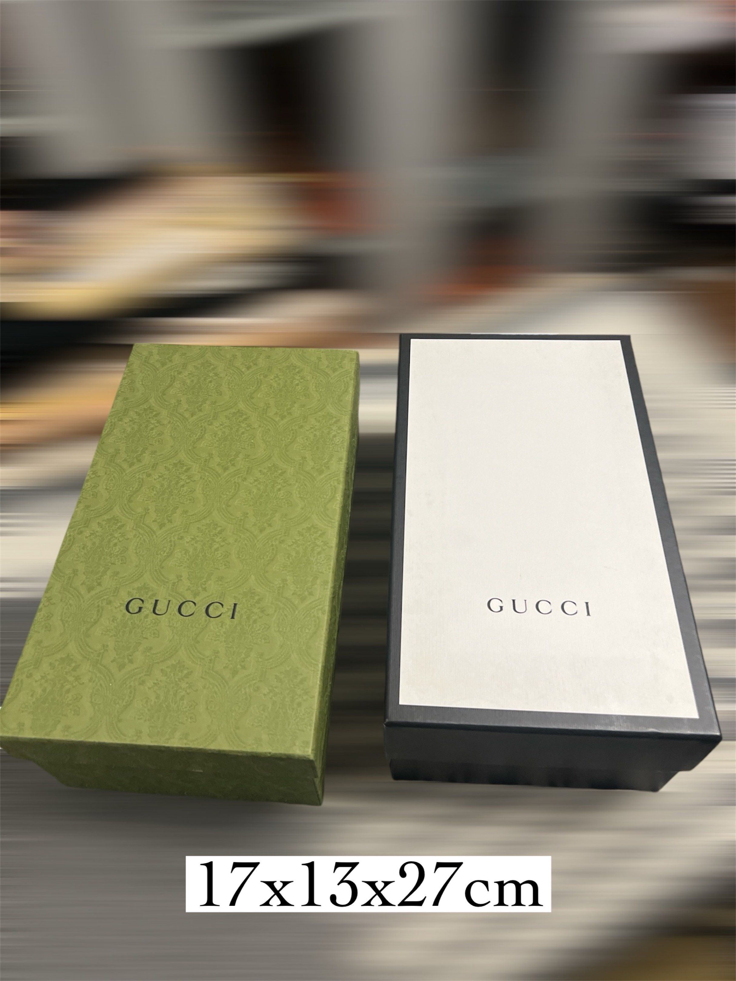 Gucci box (Category: Luxury Bags & Wallets) located in Manila. Submitted by murafinds26 (Listing ID 1417299243, Image 2). Description: Guaranteed authentic ₱1500 each .