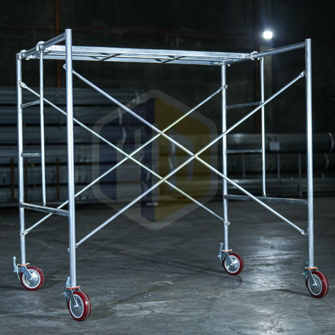 H - FRAME & H - FRAME SET FOR SALE (Category: Construction & Building Materials) located in Caloocan City. Submitted by janna.merks.ker (Listing ID 1417238750, Image 2). Description: Heavy-Duty H Frame for Scaffolding Our H Frame is made from high-quality steel, designed to provide strong support, stability, and safety for construction projects. Ideal for use in scaffolding systems for residential, commercial, and industrial applications. ✅ Durab