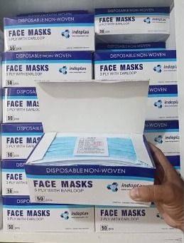 INDOPLAS SURGICAL MASK 50 PCS PER BOX (Category: Medical Supplies & Tools) located in Quezon City. Submitted by zyra26 (Listing ID 1417233863, Image 3). Description: .