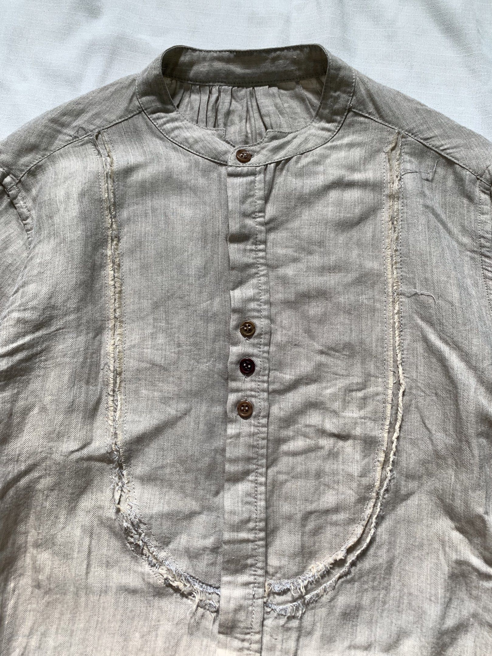 Initial Shirt (Category: Formal Shirts) located in San Carlos. Submitted by the.almanac.ph (Listing ID 1417268577, Image 2). Description: Initial Shirt Fits S Width - 19 Length - 26-27(Back) ₱ 500.00 +shipping fee swipe for the details and condition of the item. .