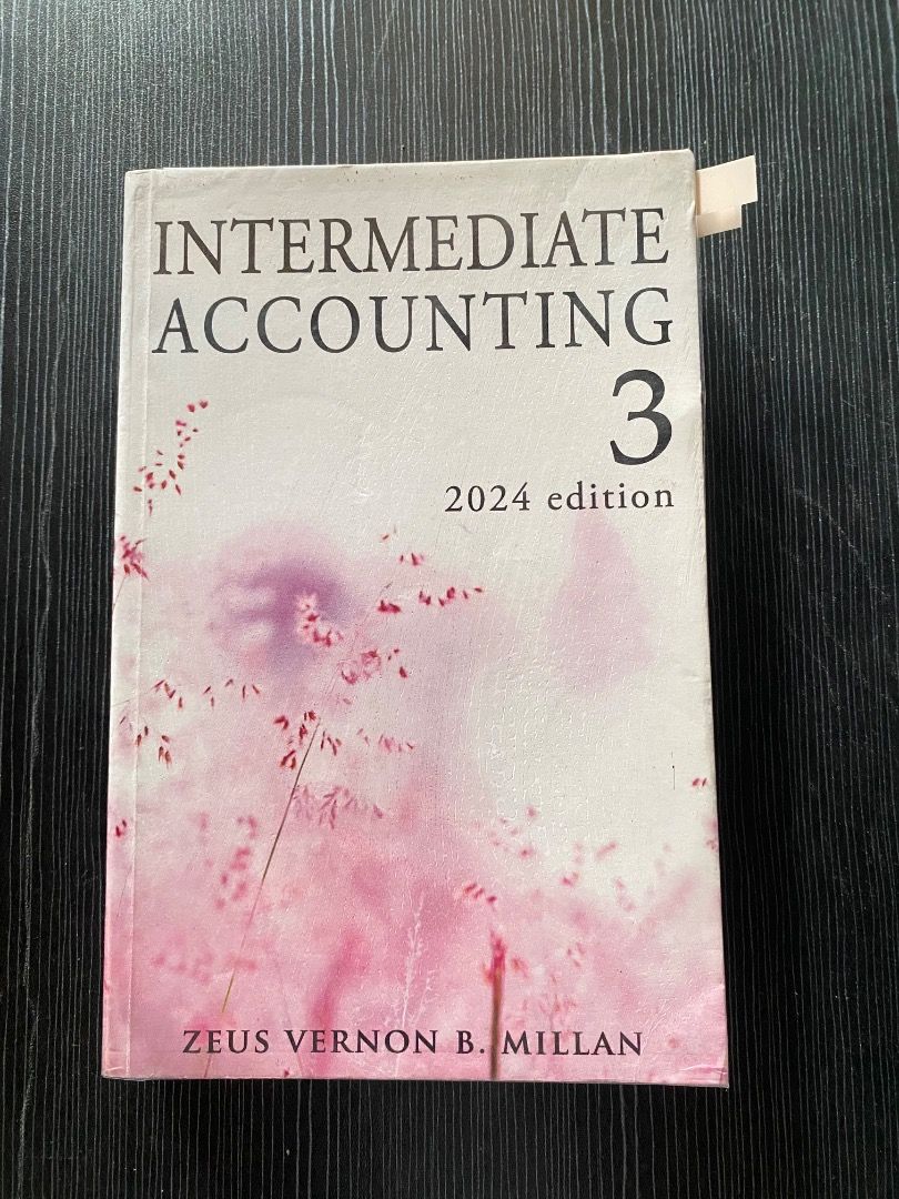 Intermediate Accounting 3 (Category: Textbooks) located in Caloocan City. Submitted by beatrizpad09003 (Listing ID 1417326680, Image 1). Description: -10/10 ~good condi ~pencil marks ~w/plastic cover.