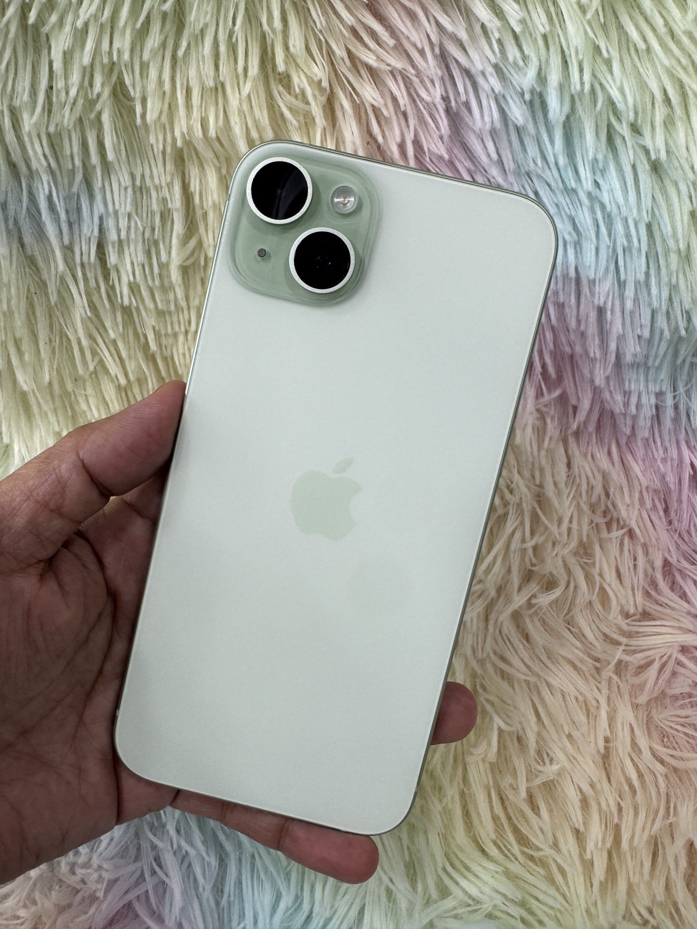 iPhone 15 plus (128gb) (Category: iPhone 15 Series) located in Manila. Submitted by arzillah (Listing ID 1417383133, Image 1). Description: iPhone 15 plus 128gb 97% bh Factory unlock Ntc approve Slightly use No issue All working Open for COD/COP + SF Manila area (sameday delivery) Province area (via LBC) required DP to avoid cancellations Physical store: Greenhills Shopping Center, 2ndfloor Contact#: 09482217224 Page: Arzillah Gadgets Shop Fb: Pr