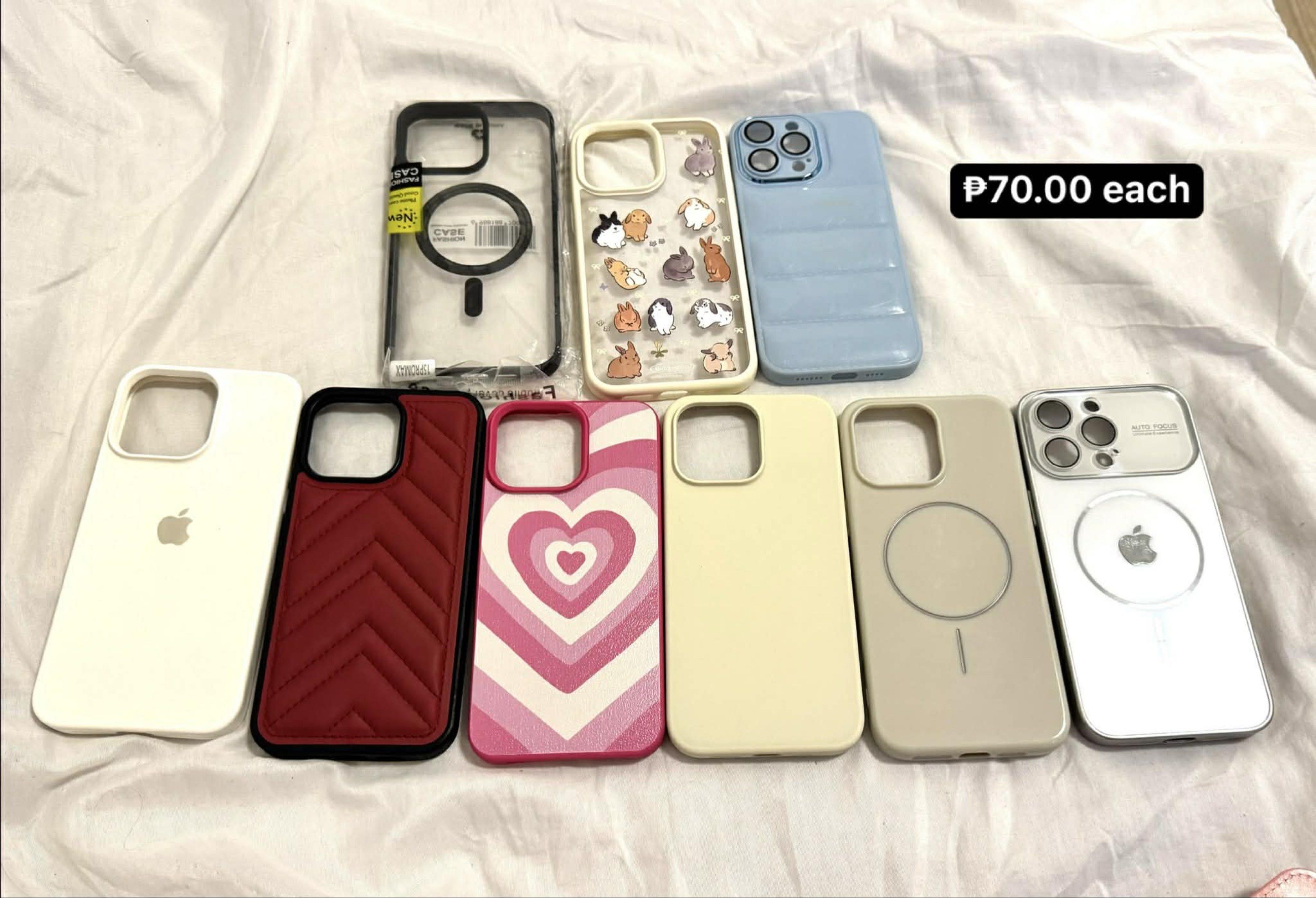 IPHONE 15 pro max Phone Cases (Category: iPhone 15 Series) located in Cavite. Submitted by jam90053 (Listing ID 1417397870, Image 3). Description: See each photo to see the price .