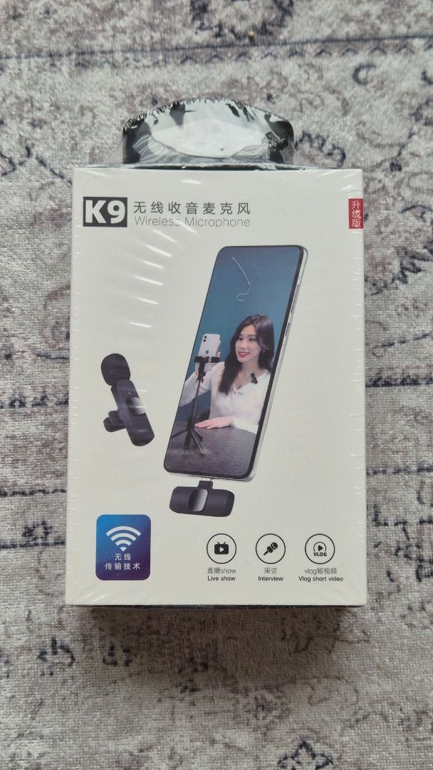 K9 Wireless Lavalier Microphone for iPhone65195089202435110
