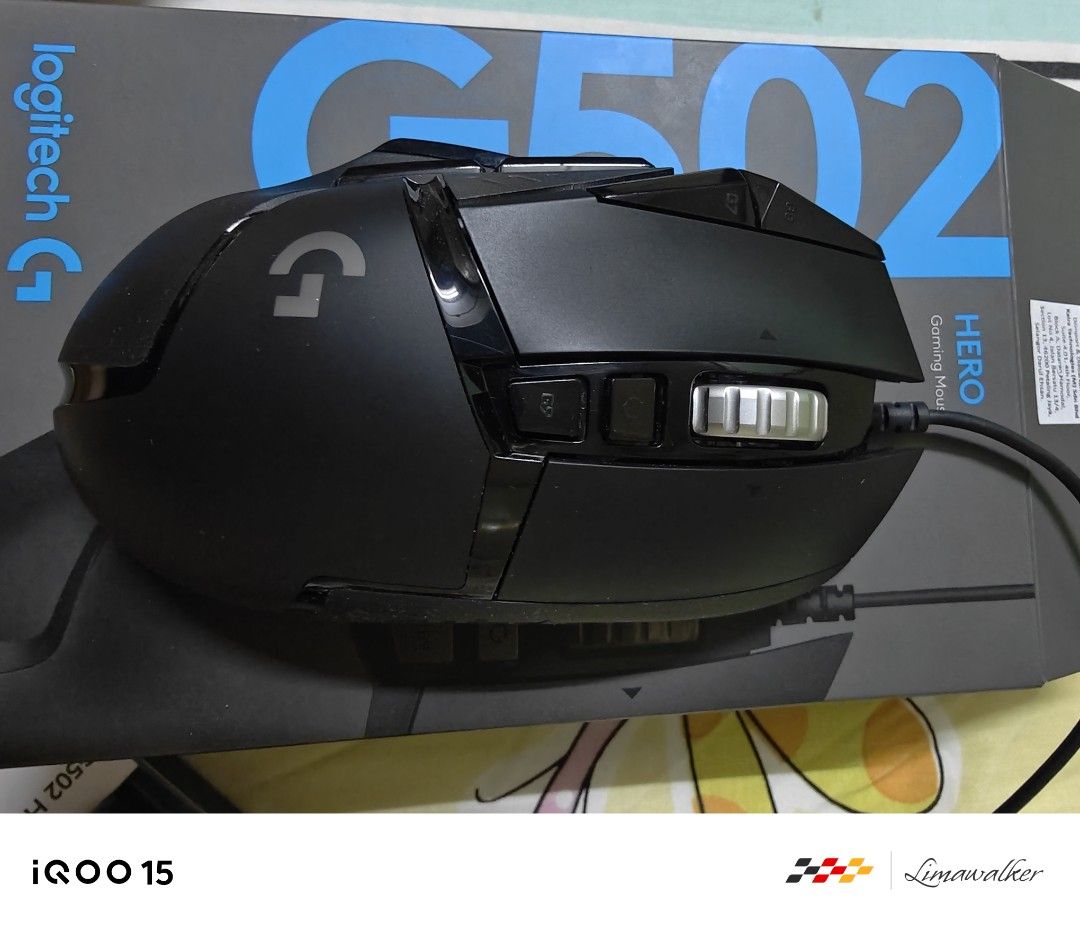 [LOGITECH] G502 HERO Wired Gaming Mise, Computers & Tech, Parts ...