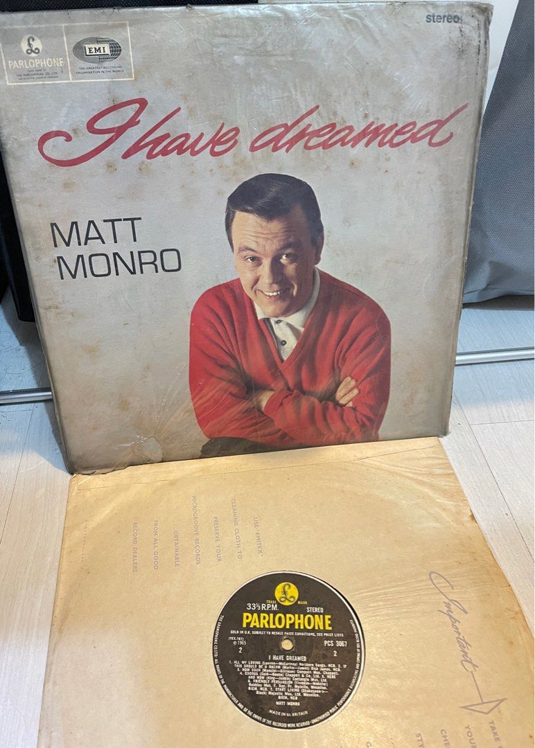 Matt Monro: I Have Dreamed Vinyl record (Category: Vinyls) located in Manila. Submitted by jessie4444 (Listing ID 1417375328, Image 1). Description: .