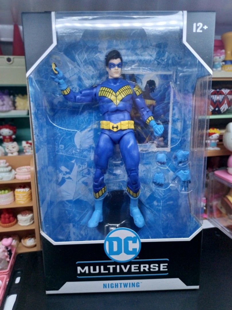 McFarlane Toys DC MULTIVERSE - NIGHTWING (KNIGHTFALL) (Category: Figurines & Statues) located in Manila. Submitted by shynkart (Listing ID 1417251496, Image 1). Description: 7 in.