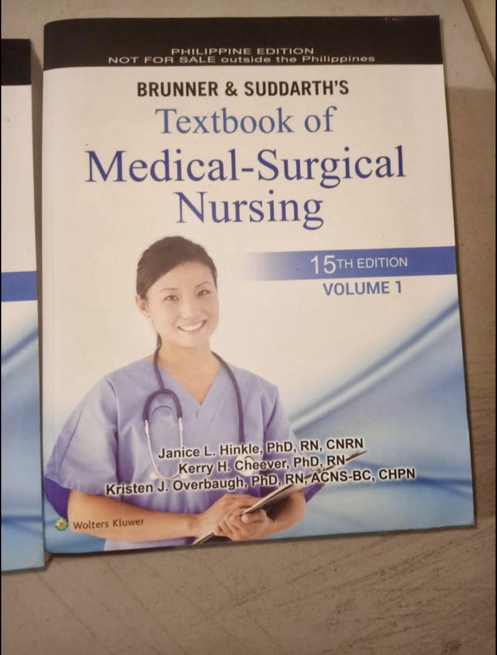 Medical Surgical Nursing 15th ed. (Category: Medical Supplies & Tools) located in Manila. Submitted by 2021114083223 (Listing ID 1417266646, Image 2). Description: Medical Surgical Nursing 15th ed. Negotiable for sure buyers only 🥰❤️ Ship nationwide.