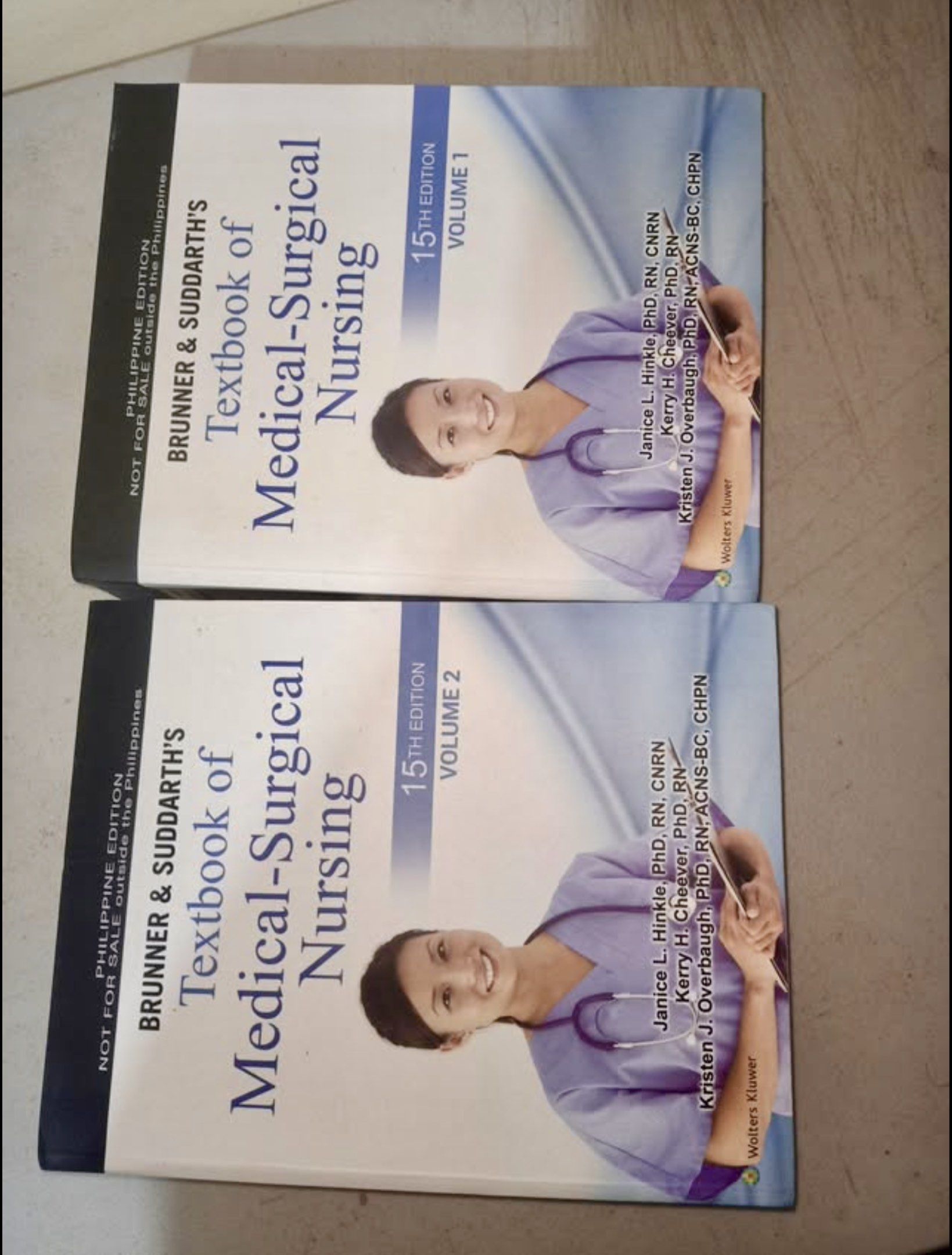 Medical Surgical Nursing 15th ed. (Category: Medical Supplies & Tools) located in Manila. Submitted by 2021114083223 (Listing ID 1417266646, Image 3). Description: Medical Surgical Nursing 15th ed. Negotiable for sure buyers only 🥰❤️ Ship nationwide.
