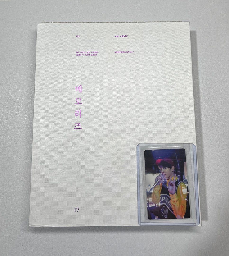 Memories of 2017 (Category: K-Wave Merchandise) located in Quezon City. Submitted by dKPopStore (Listing ID 1417279738, Image 1). Description: BTS Memories of 2017 With Jungkook PC Complete Set .
