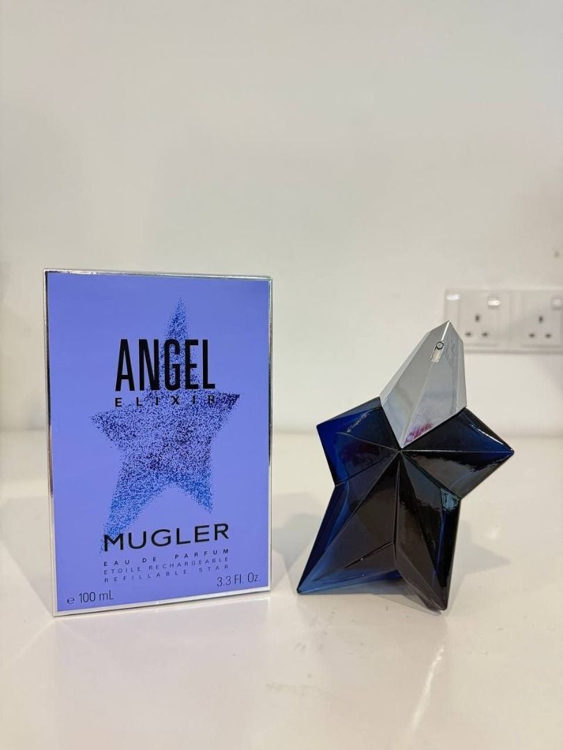 MUGLER ANGEL ETOILE RECHARGEABLE REFILLABLE STAR ELIXIR EDP {100ML ...
