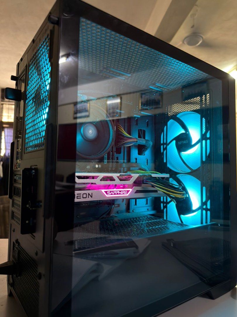 Pc (Category: Computer Parts) located in Kuala Lumpur. Submitted by fdvjywgygx38119 (Listing ID 1417258508, Image 3). Description: Asrock B550M HDV Ryzen 5 5500 Sapphire Nitro+ RX 6600 XT Kingston Fury Beast DDR4 3200 MHz 16GB (8GB x 2) Kingston NVME NV2 PCIE M.2 500 GB Tecware Neo M2 Cooler Master Elite V4 500w.