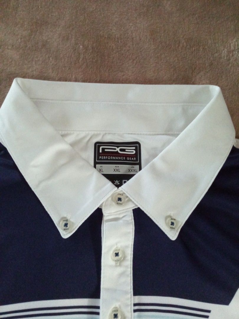 PG Golf ⛳ polo shirt (Category: Tshirts & Polo Shirts ) located in Quezon City. Submitted by aplingaling (Listing ID 1417355564, Image 3). Description: PG Golf ⛳ polo shirt , good as new .. bought abroad. Decluttering ..