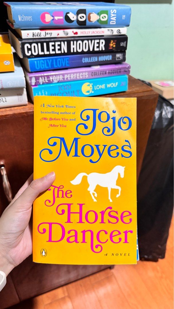 Pre-loved / Secondhand books for sale (Category: Storybooks) located in Pasig City. Submitted by madebyclaive (Listing ID 1417339254, Image 3). Description: FOR SALE: SECOND HAND BOOKS Price list: - One of us is next — SOLD - The Horse Dancer — 200 - Still me — SOLD - After you (hard bound) — SOLD - Paris for one (hard bound) — 300 - 100 days (hard bound) — 200 - Kill Joy — SOLD - Ugly love — 200 - Too late — 500 - All your perfects (sealed brand