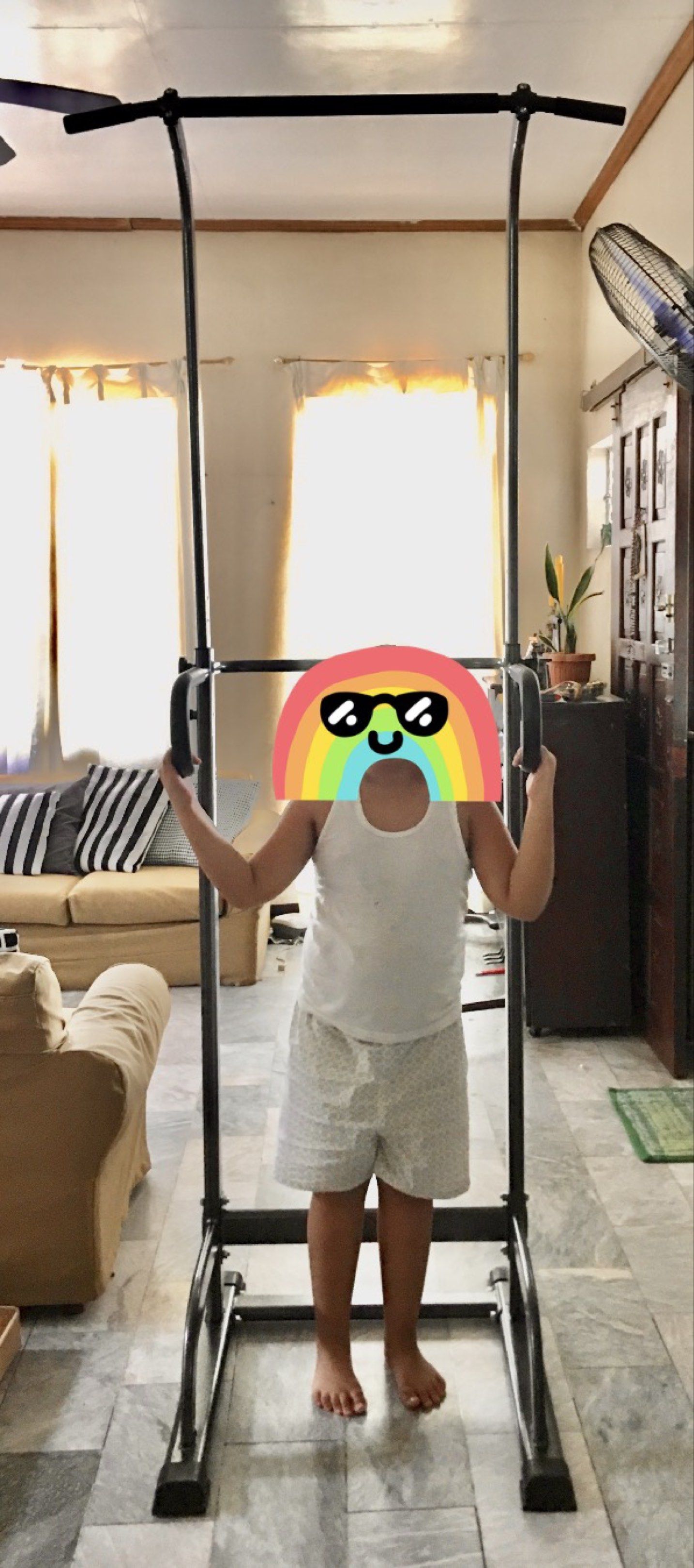 Pull-up Bar (Category: Weights & Dumbbells) located in Makati City. Submitted by legitxpreloved (Listing ID 1417266144, Image 1). Description: For pick up by buyer.