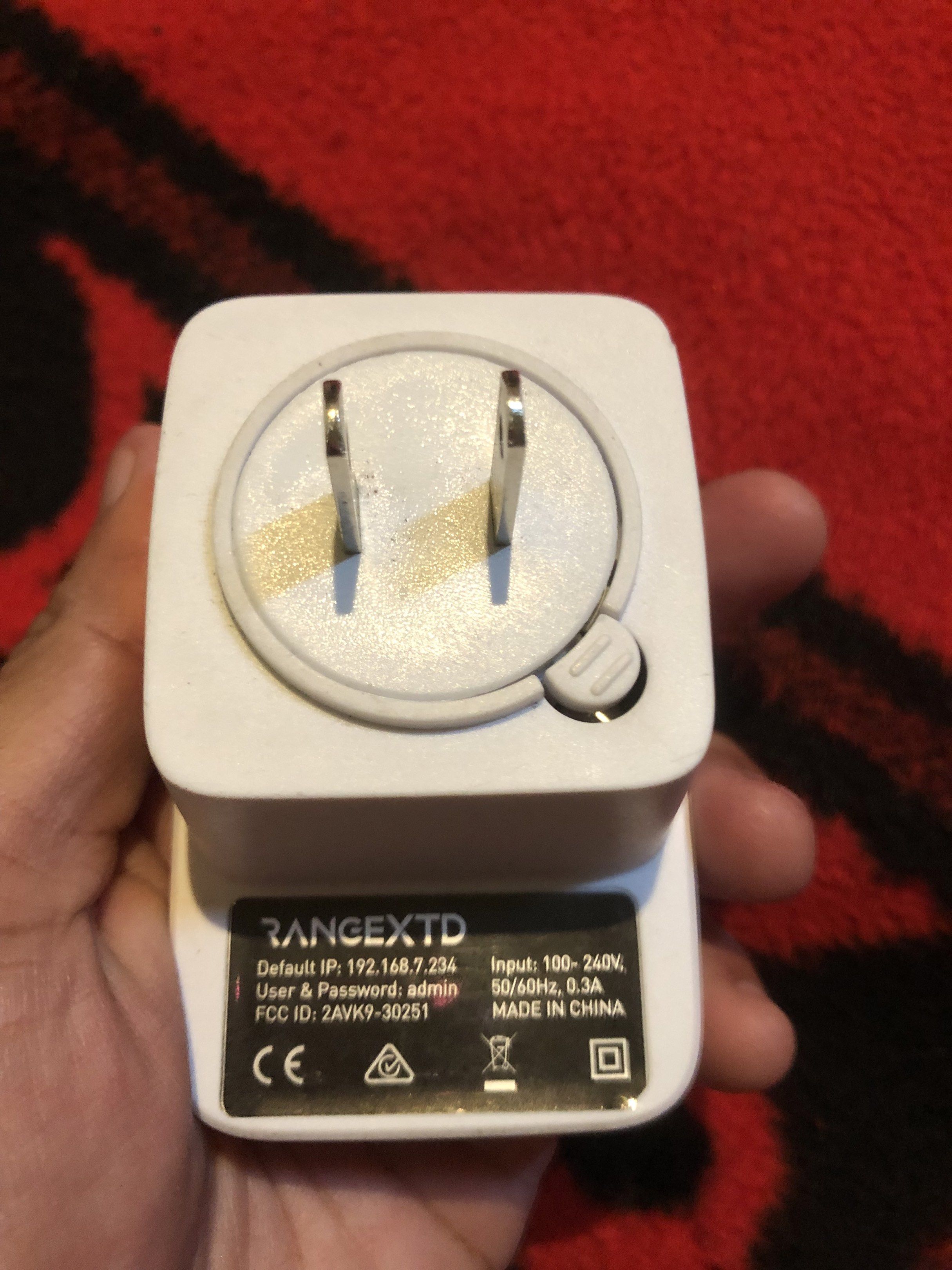 RangeXTD Wifi/AP router wifi extender (Category: Networking) located in Quezon City. Submitted by markgolveo (Listing ID 1417225539, Image 3). Description: RangeXTD Wifi/AP router wifi extender Tested okay 220V powered.