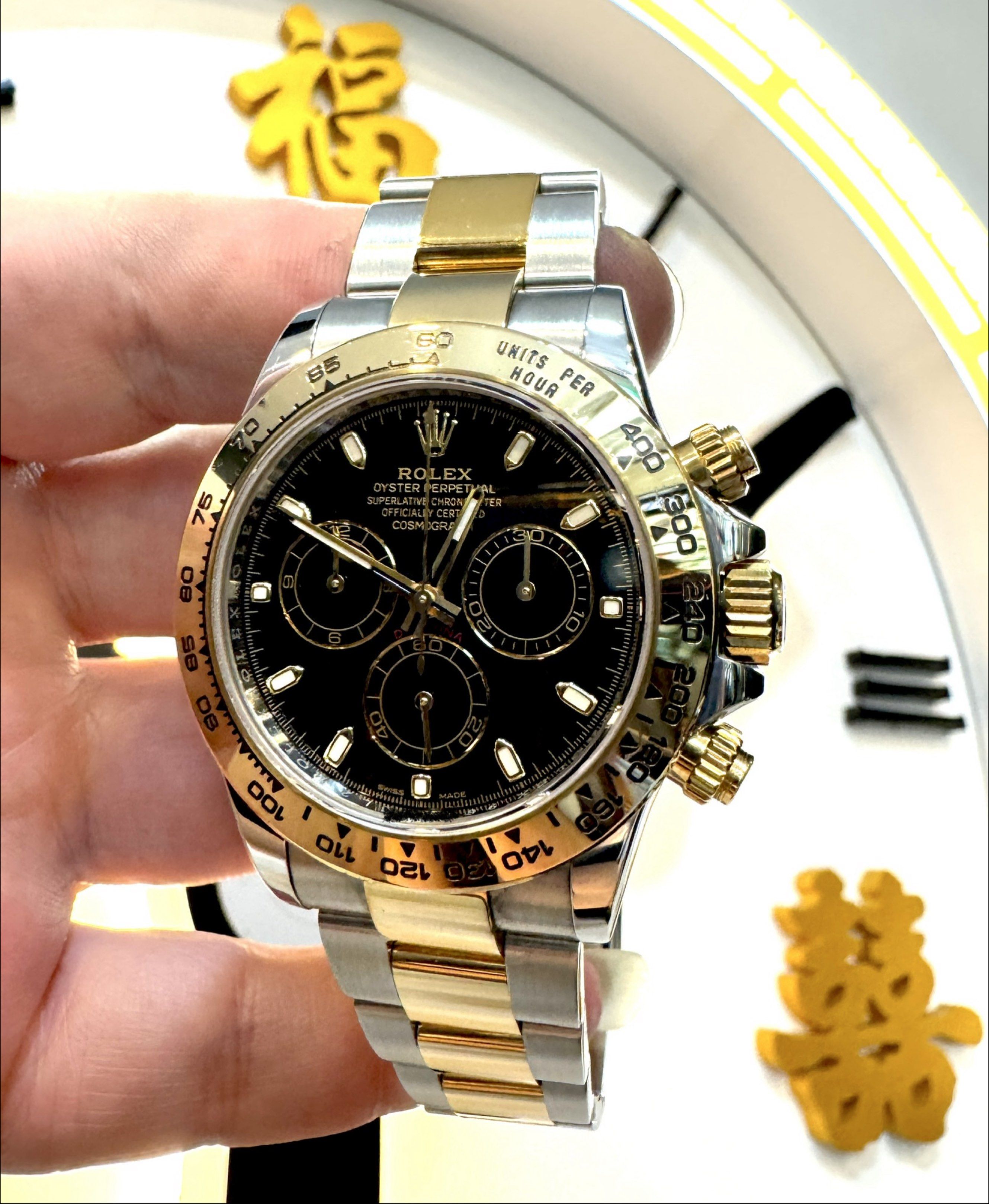 Rolex 116503 Daytona TT black dial, Luxury, Watches on Carousell
