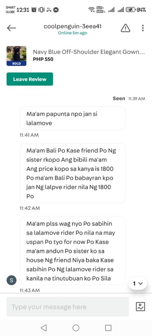 SCAMMER ALERT!!!! (Category: Announcements) located in Quezon City. Submitted by betsz (Listing ID 1417262804, Image 1). Description: Mag-ingat sa mga Lalamove Cash Pick-up katulad neto. Nagpanggap na Lalamove rider para makakuha ng pera sa Buyer.. .