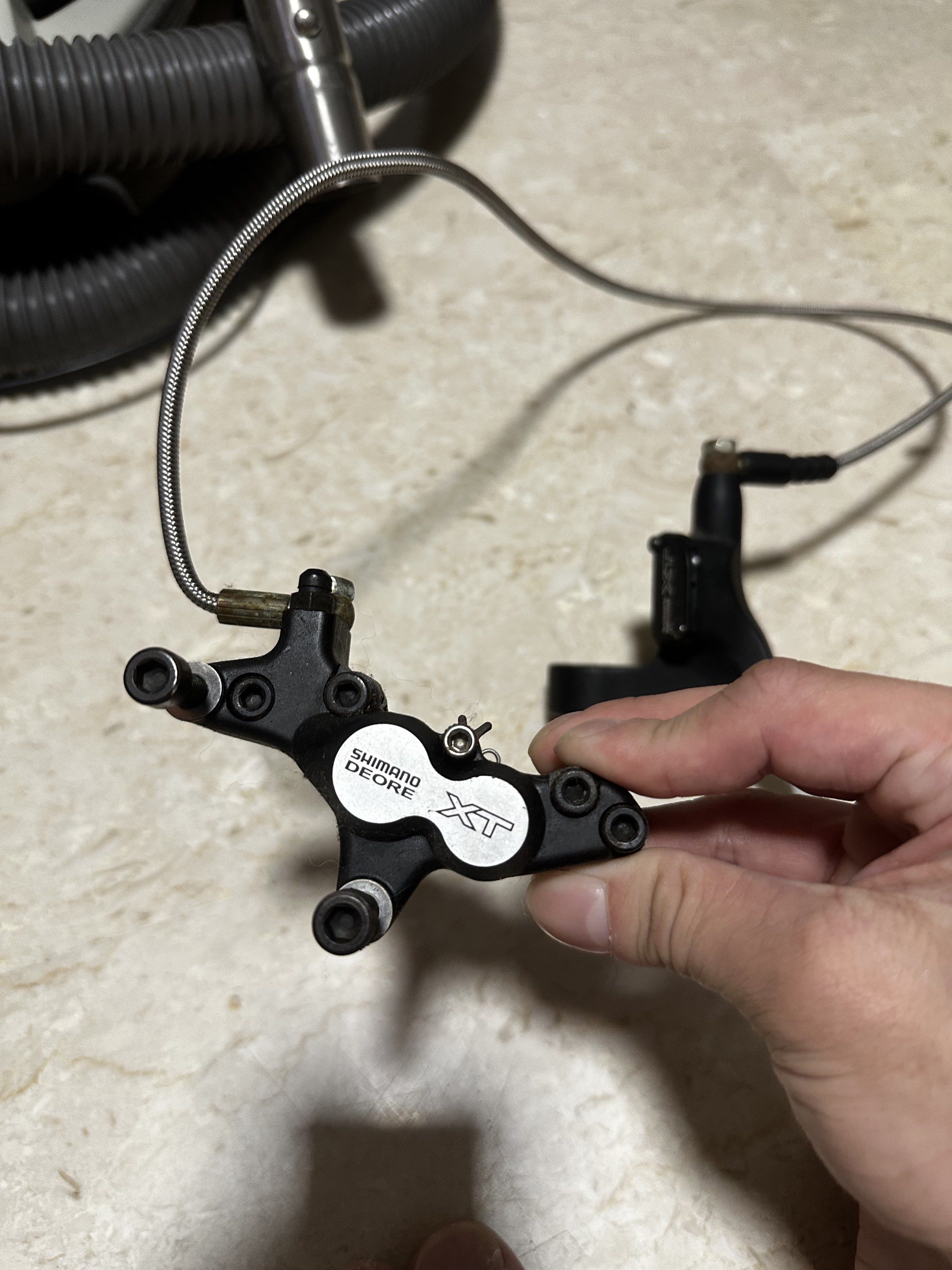 Shimano Deore XT M755 Retro Hydraulic Disc Brake, Sports Equipment 