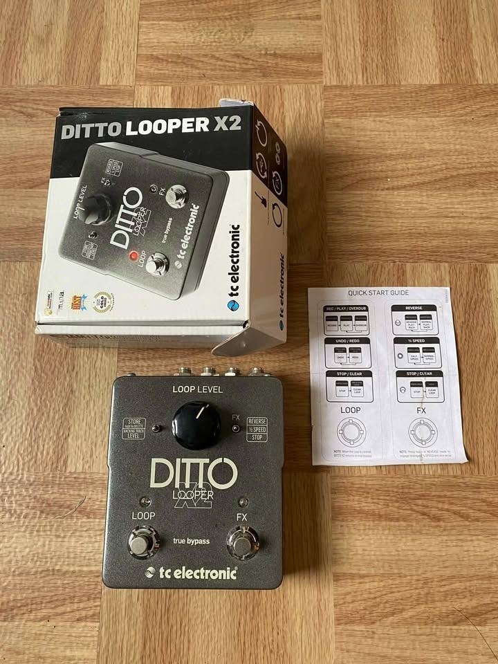 TC Electronic Ditto X2 Looper (Category: Musical Instruments) located in Legazpi City. Submitted by jeffatseuca (Listing ID 1417241815, Image 2). Description: For Sale TC Electronic Ditto X2 Looper pedal mint condition comes with box and manual.