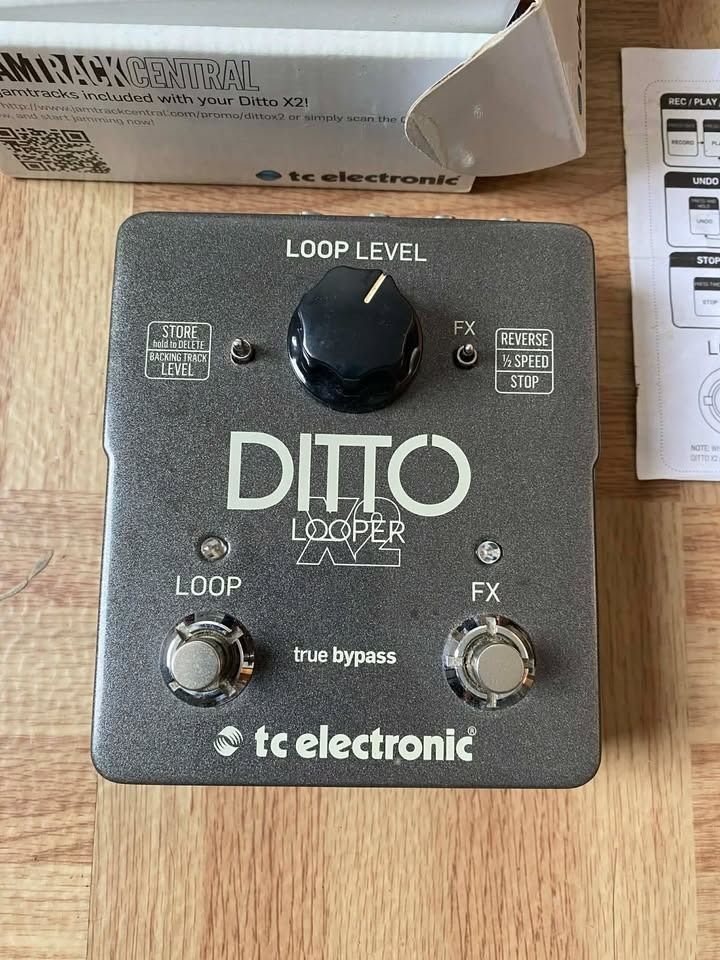 TC Electronic Ditto X2 Looper (Category: Musical Instruments) located in Legazpi City. Submitted by jeffatseuca (Listing ID 1417241815, Image 1). Description: For Sale TC Electronic Ditto X2 Looper pedal mint condition comes with box and manual.