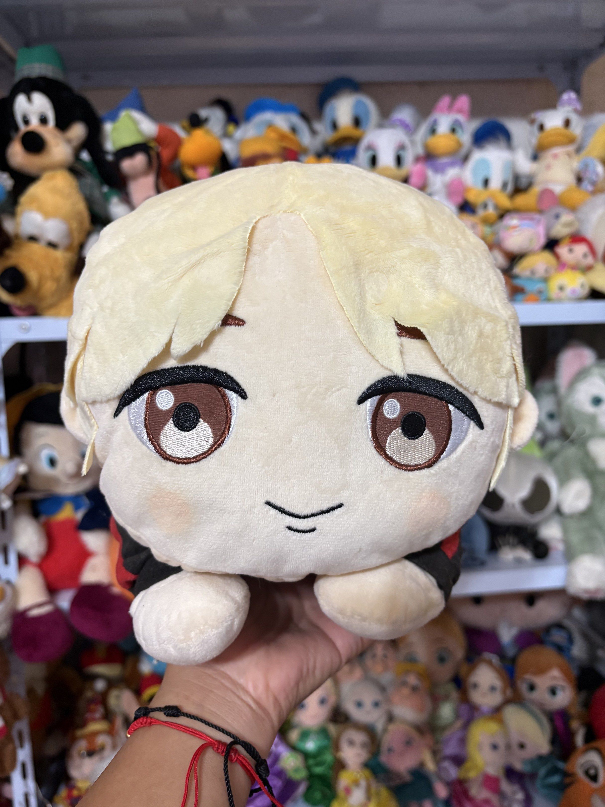 Tiny Tan Jimin Nesoberi Plush Doll (Mic Drop Version) (Category: Plushies & Soft Toys) located in Antipolo. Submitted by bhabiegraciefashionlab (Listing ID 1417289345, Image 1). Description: - Tiny Tan Jimin Nesoberi Plush Doll (Mic Drop Version) - Features Jimin in his Mic Drop outfit - Soft and huggable plush material - Includes original tags - Perfect for any BTS/Jimin fan.