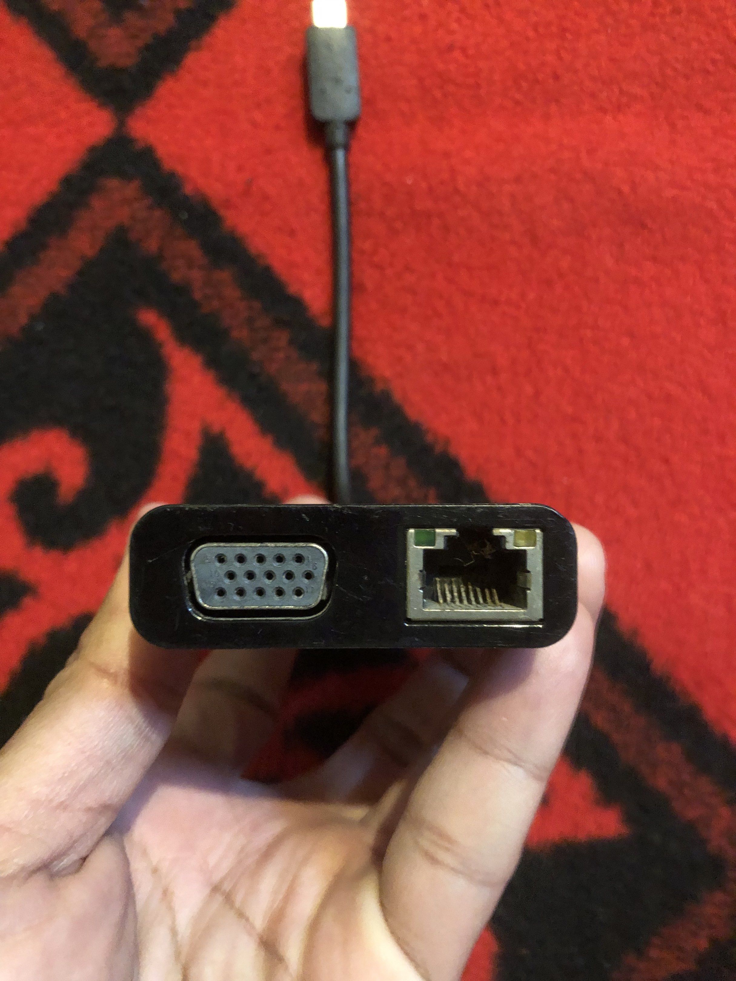 Toshiba usb type C - VGA/LAN adapter (Category: Networking) located in Quezon City. Submitted by markgolveo (Listing ID 1417227004, Image 2). Description: Toshiba usb type C - VGA/LAN adapter.