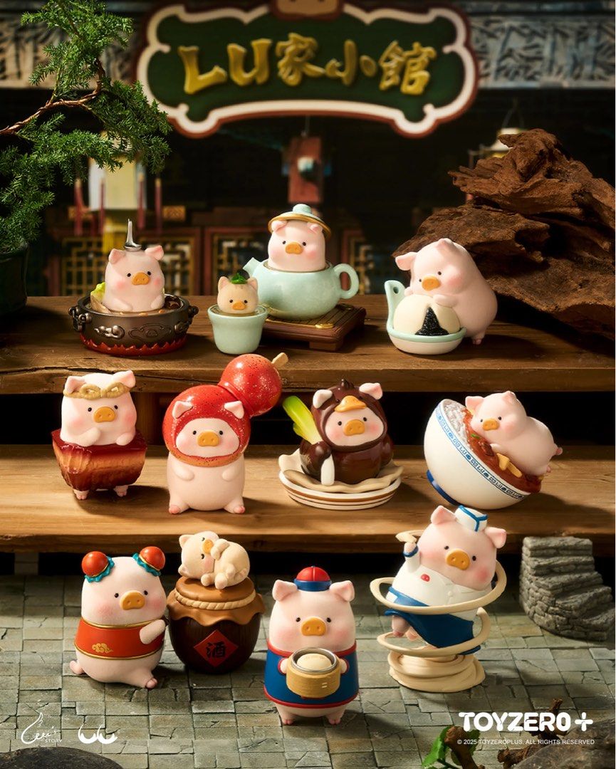 TOY0+ LU's Kitchen Series Blind Box Figure, Hobbies & Toys, Toys