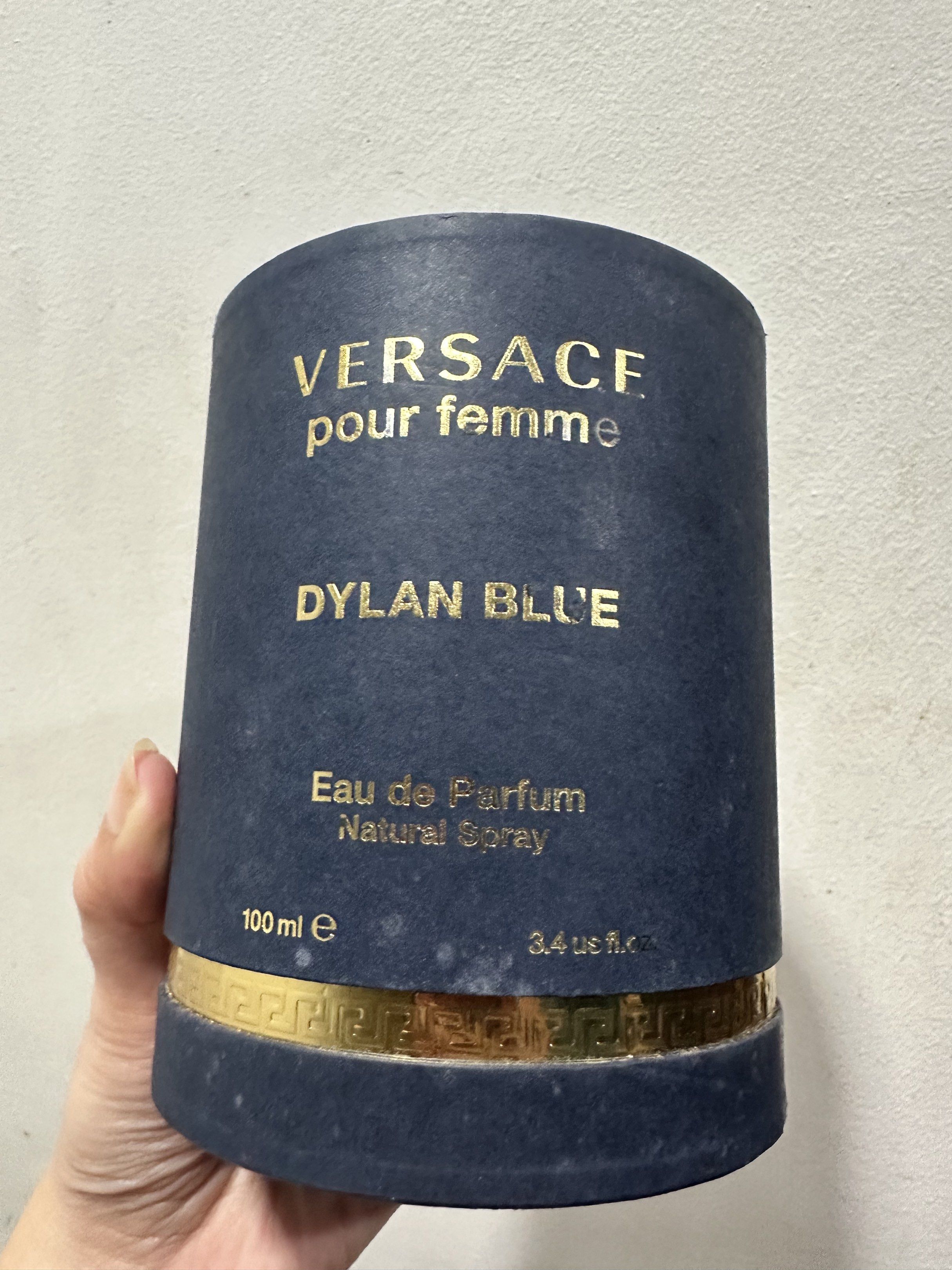 Versace Dylan Blue Pour Femme 100ml (Category: Fragrance & Deodorants) located in Caloocan City. Submitted by effervescent_ (Listing ID 1417312911, Image 2). Description: - Versace Dylan Blue Pour Femme Eau de Parfum - Around 80/100ml bottle - This is authentic/Original not fake! - bought this sa Mall of asia for 6k+ Rfs: declutter. .
